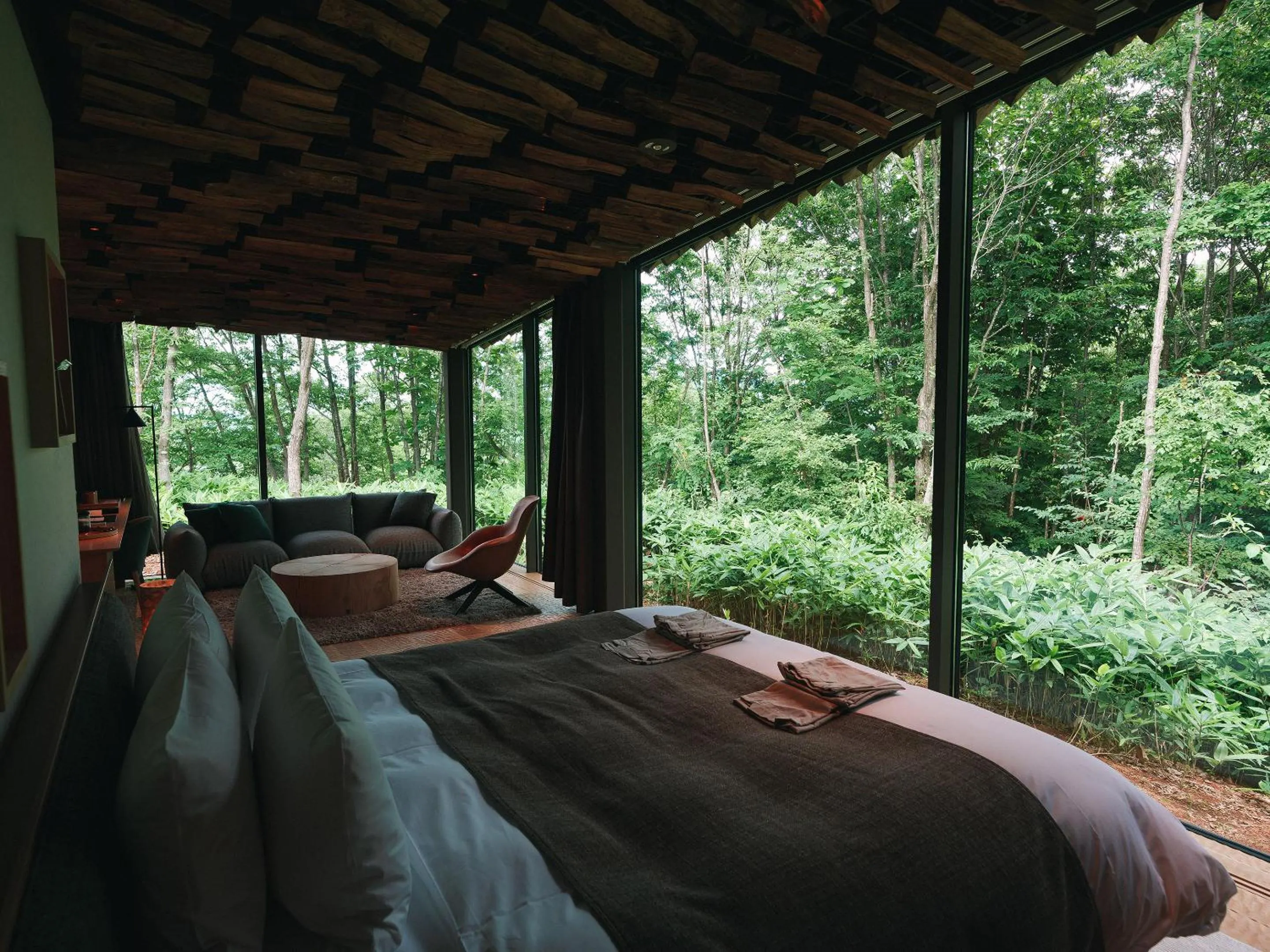 Photo of the whole room, Bed in SNOW PEAK FIELD SUITE SPA HEADQUARTERS