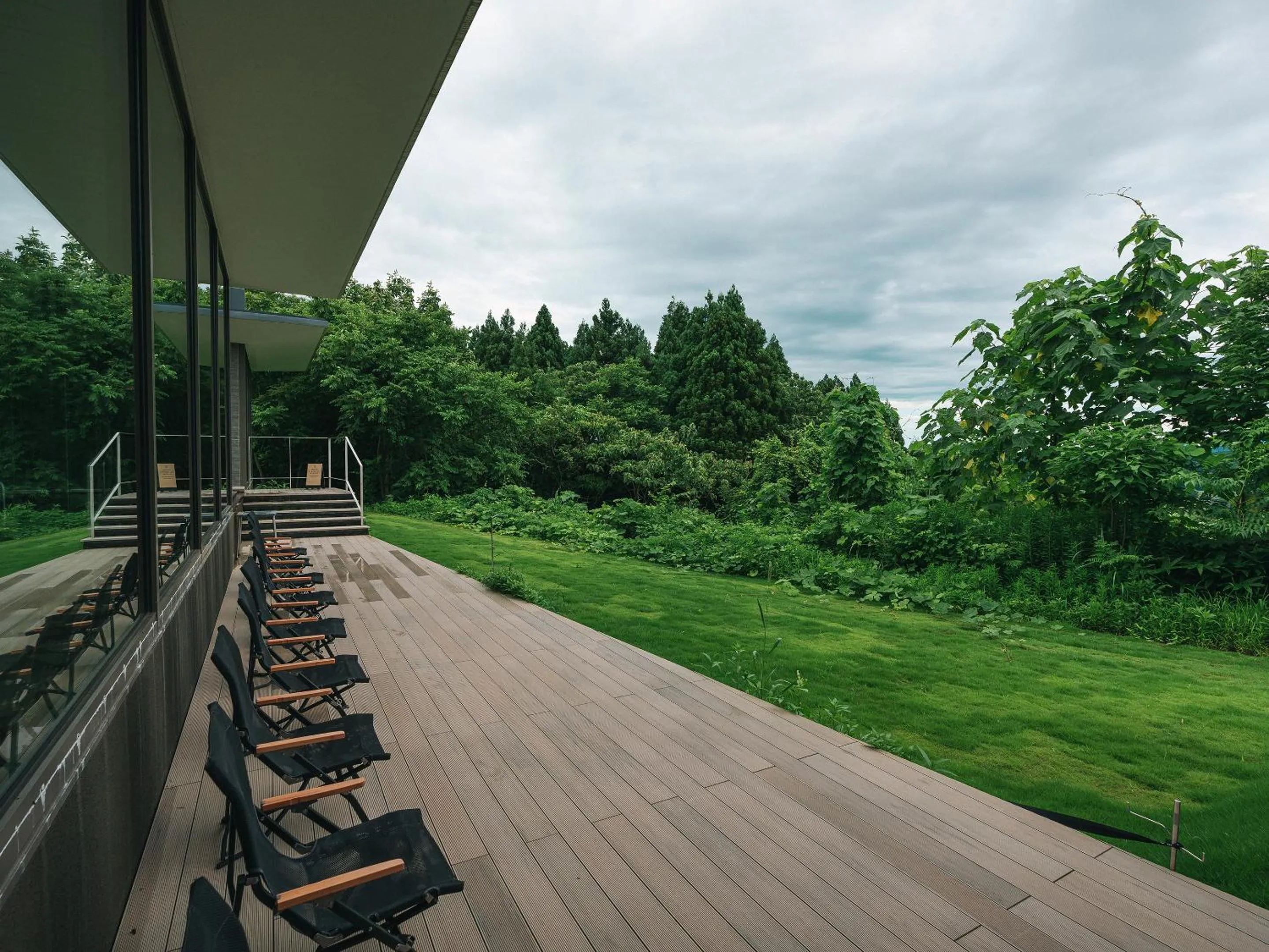 Balcony/Terrace in SNOW PEAK FIELD SUITE SPA HEADQUARTERS