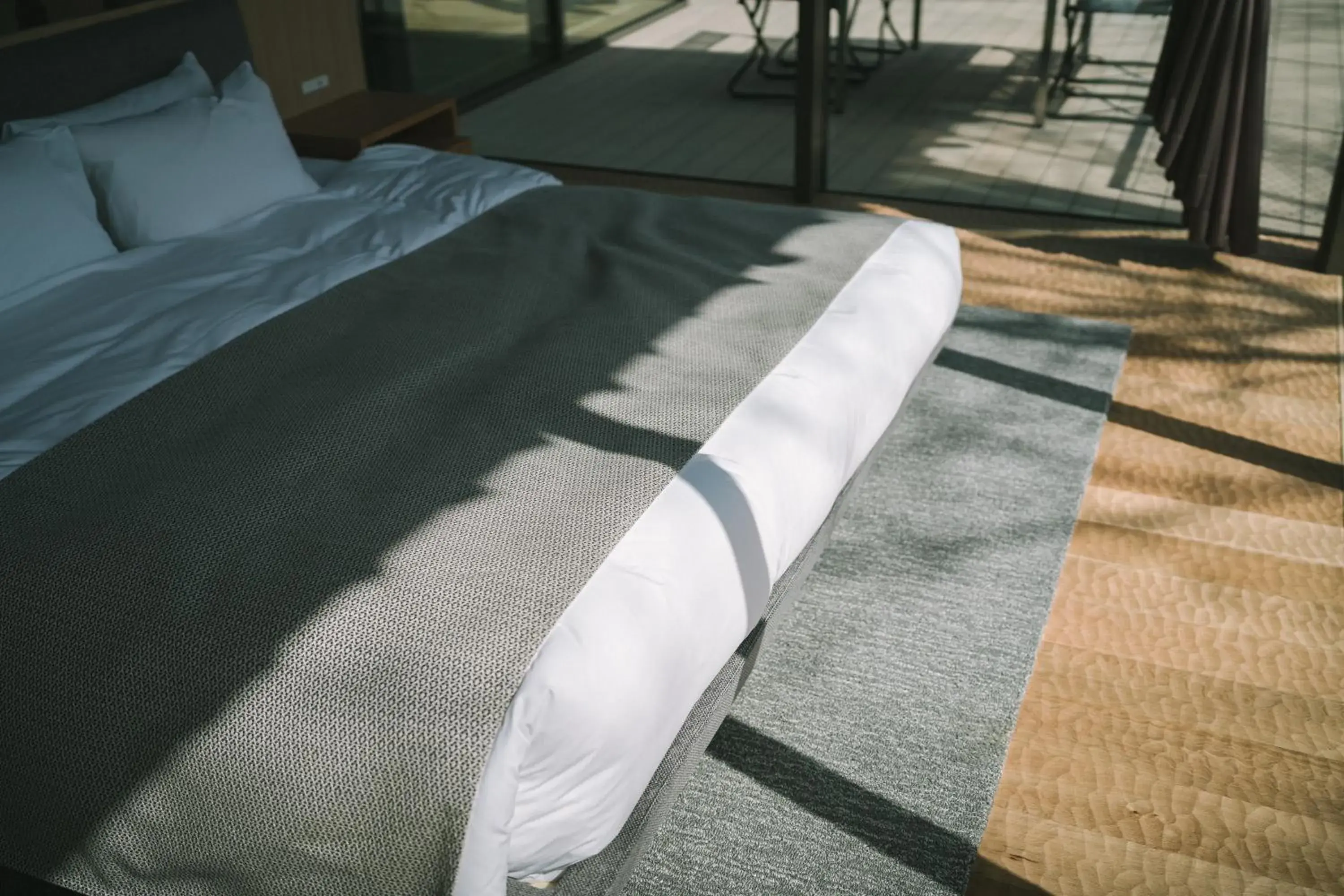 Bed in SNOW PEAK FIELD SUITE SPA HEADQUARTERS Bed in SNOW PEAK FIELD SUITE SPA HEADQUARTERS