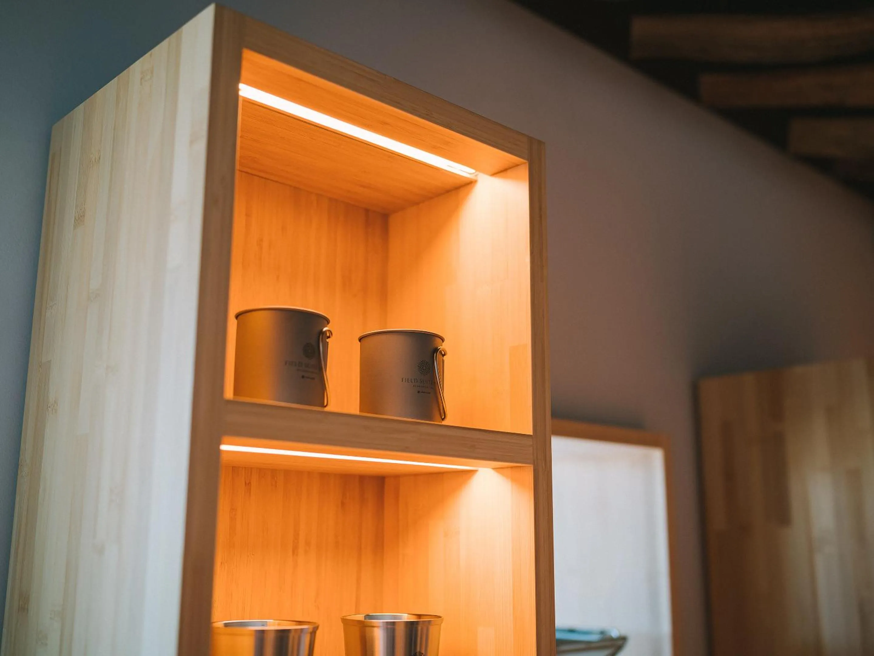 Photo of the whole room in SNOW PEAK FIELD SUITE SPA HEADQUARTERS