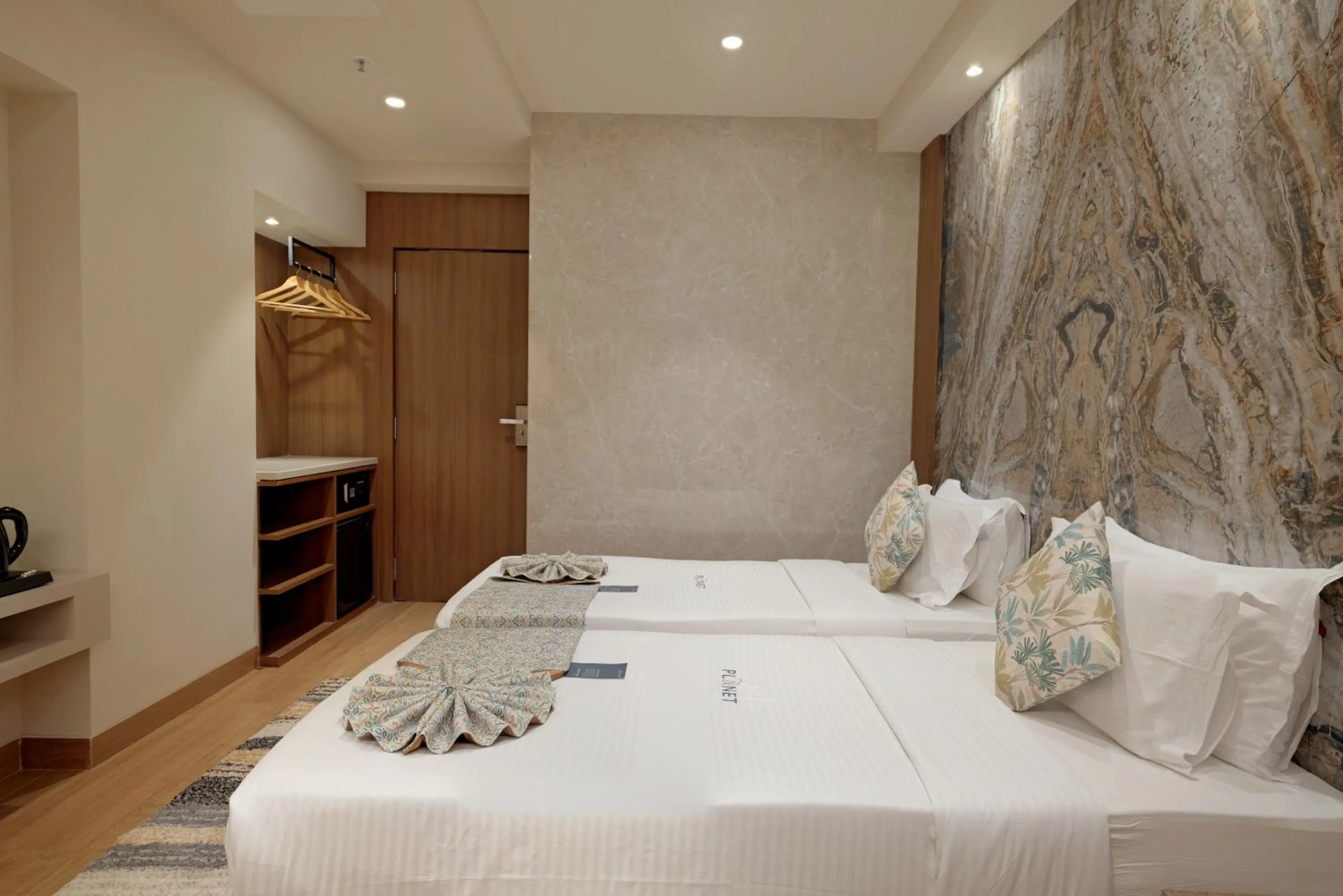 Bed in Planet Boutique Hotel