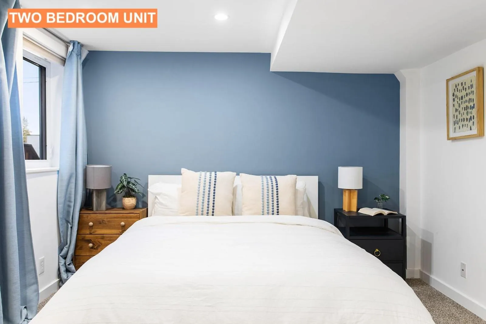 Bed in The Ferry House