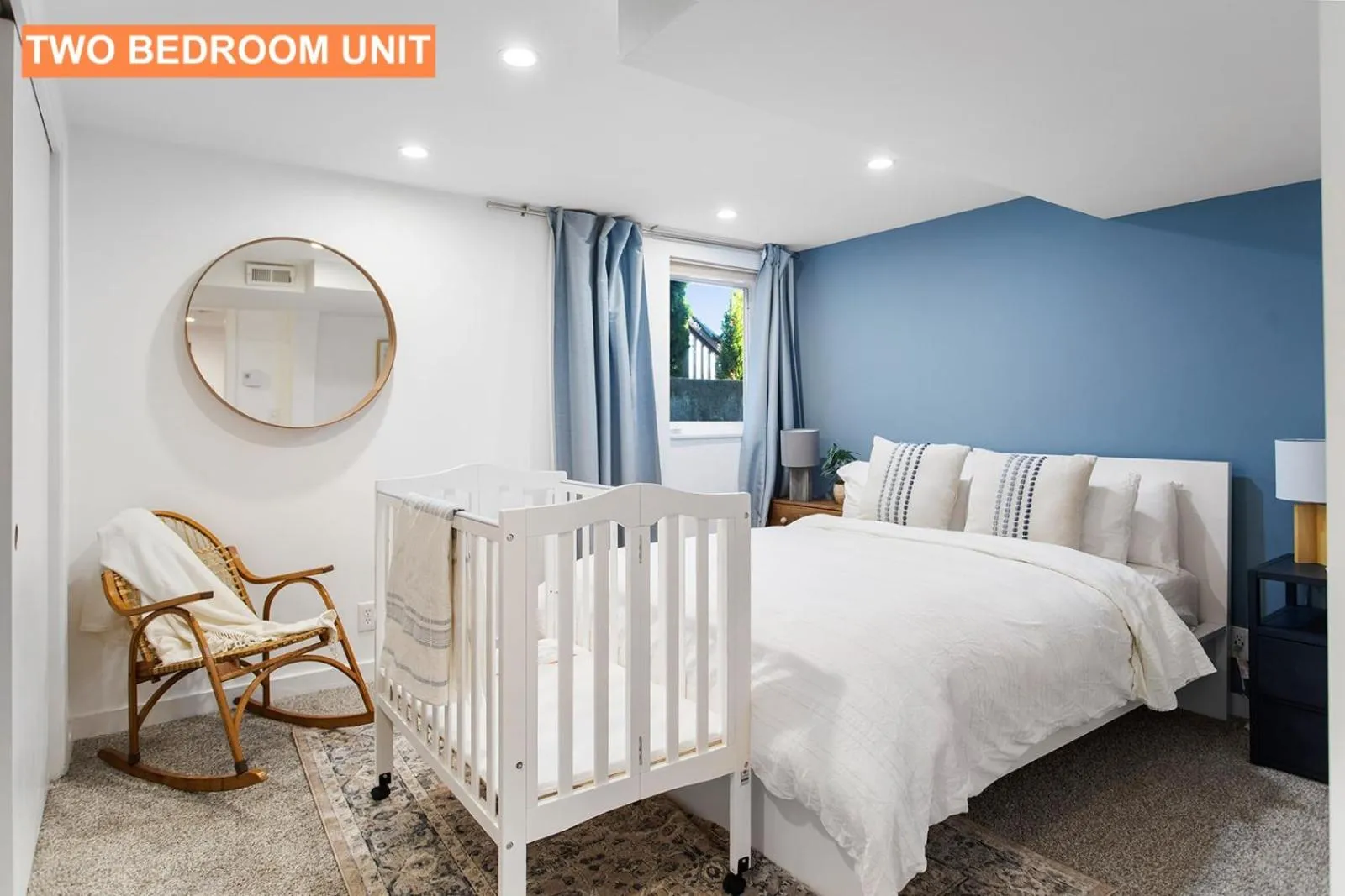 Bed in The Ferry House