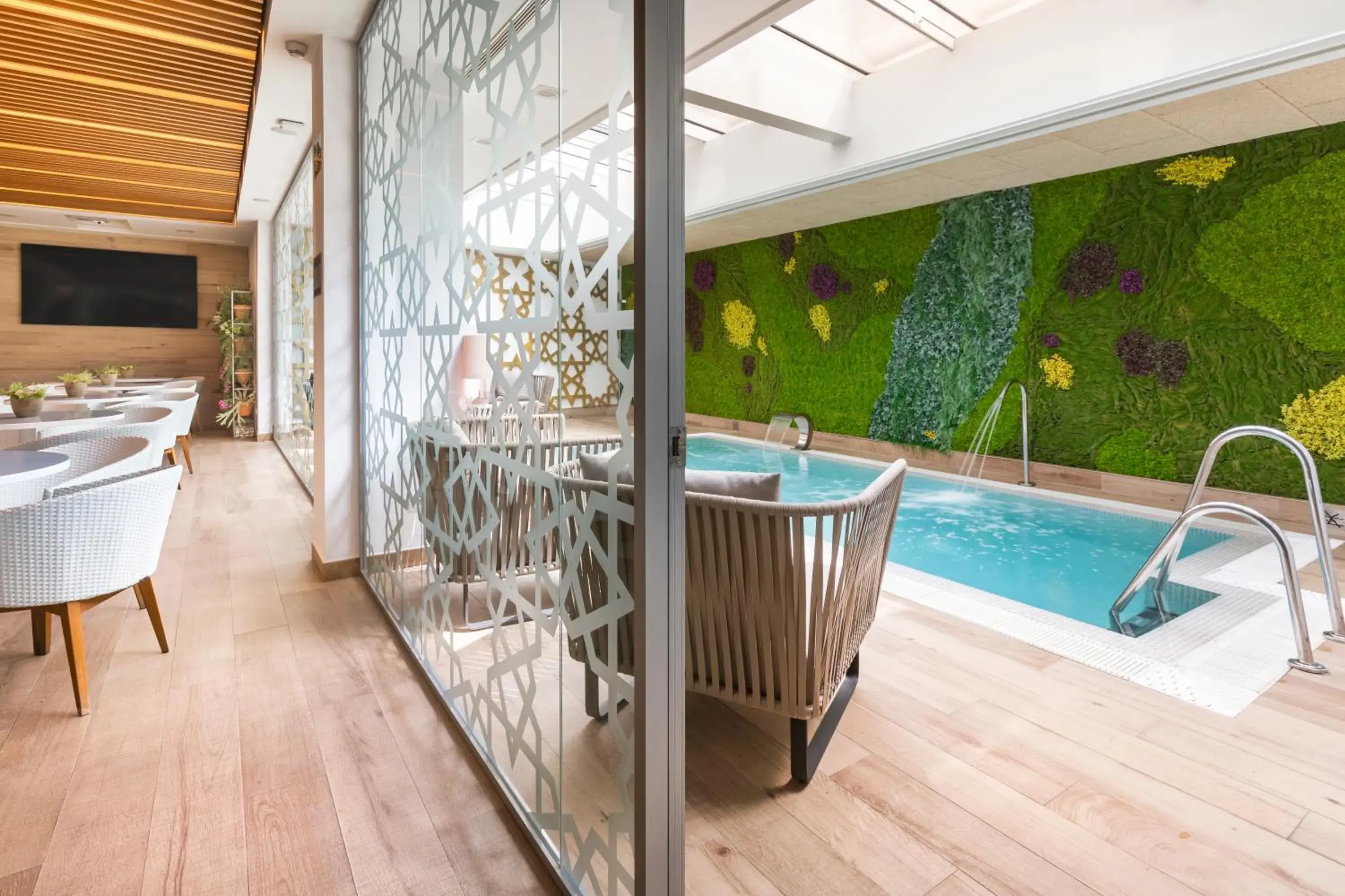 Pool view in Catalonia Giralda Pool view in Catalonia Giralda