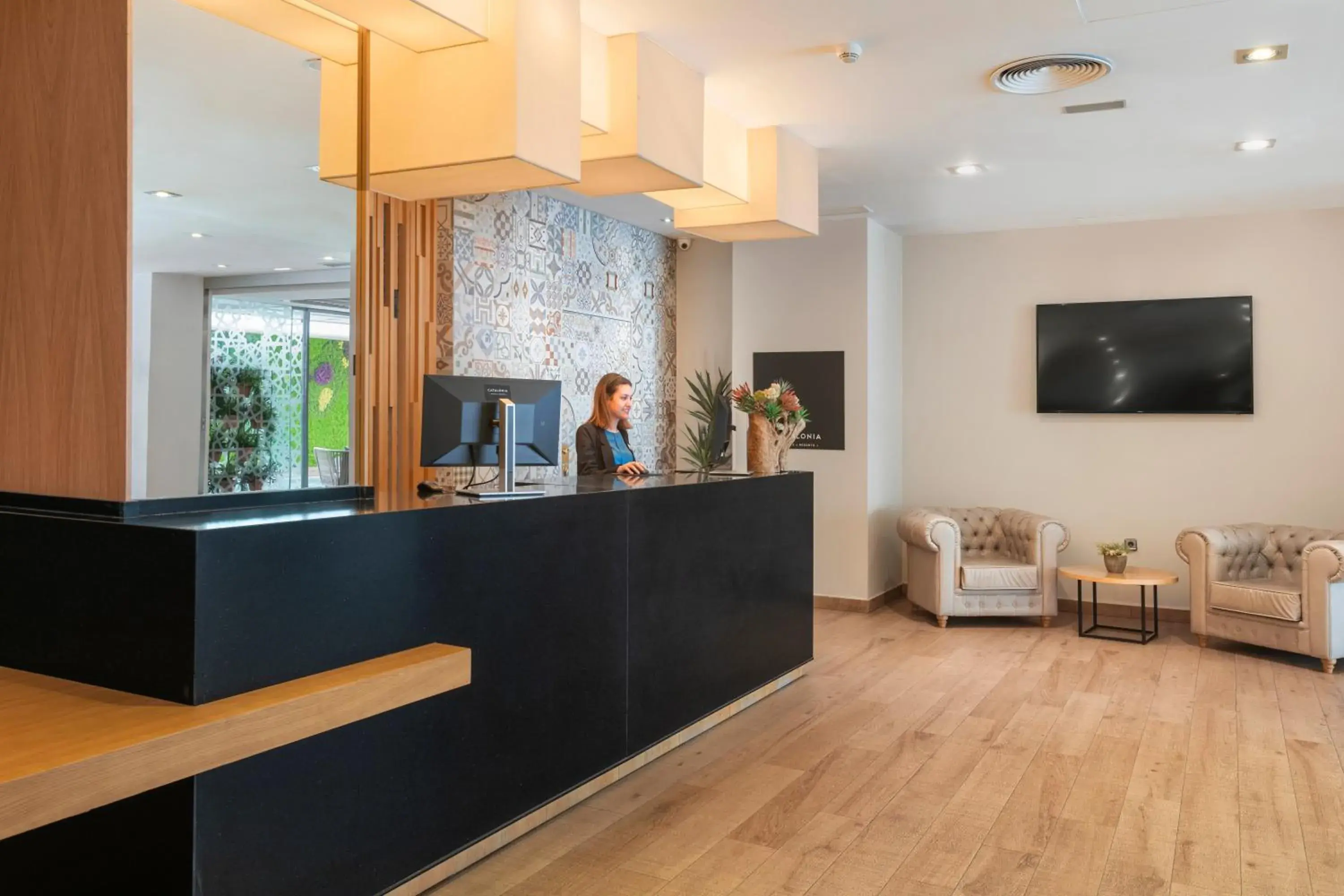 Lobby or reception in Catalonia Giralda Lobby or reception in Catalonia Giralda