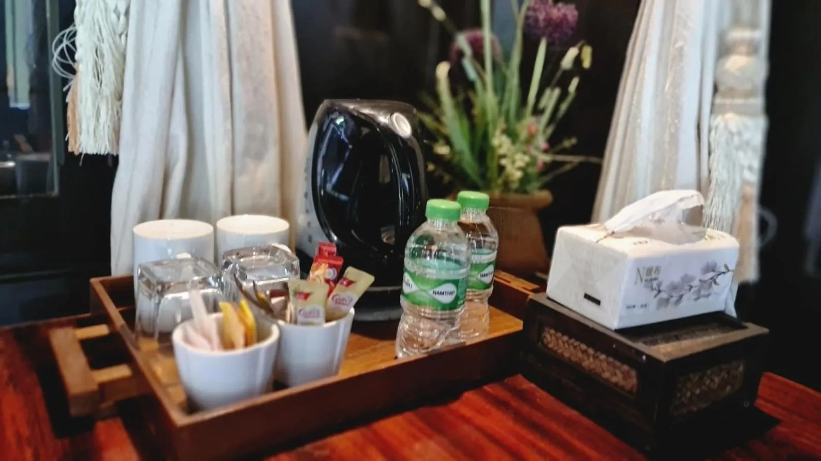 Coffee/tea facilities in Namkhan View Luangprabang Resort