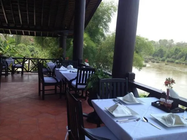 Restaurant/places to eat in Namkhan View Luangprabang Resort