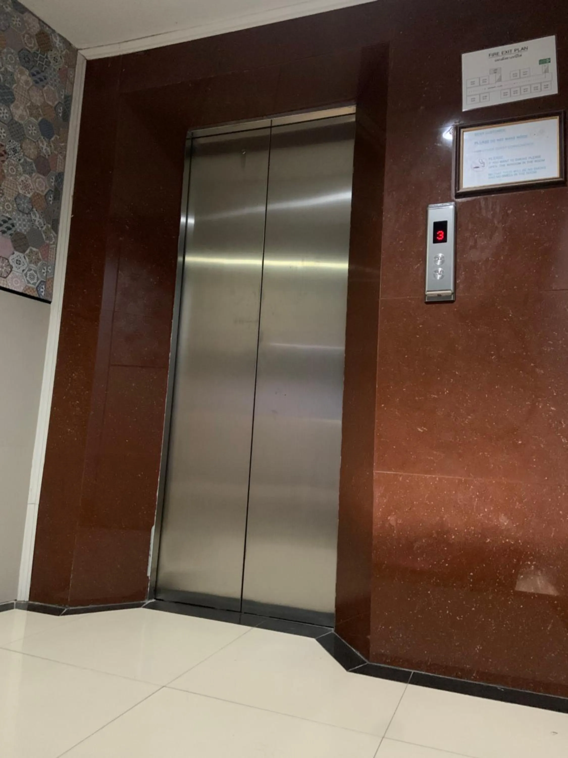 elevator in The ESSE Hotel Pattaya