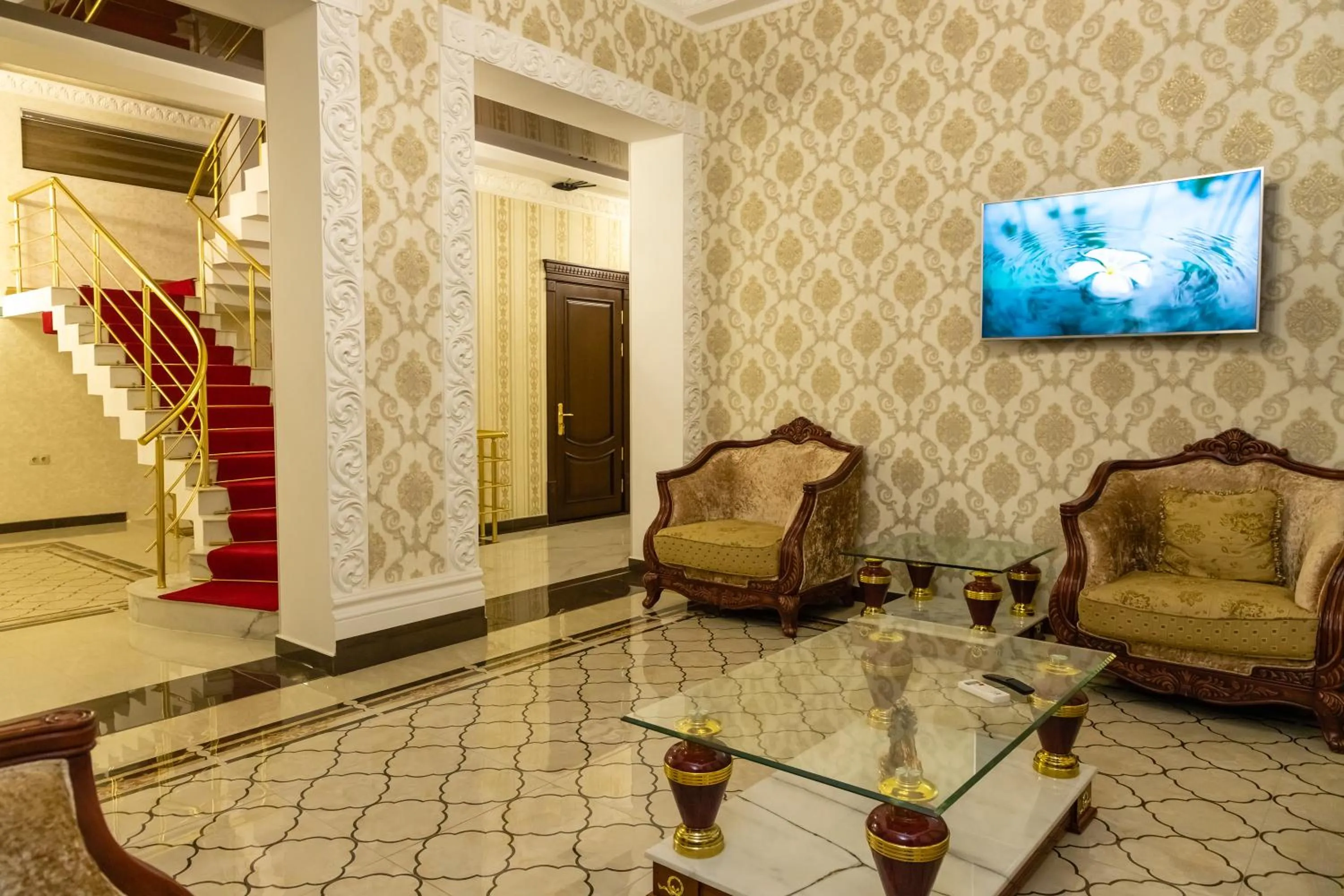 Seating area in Renaissance Boutique Hotel