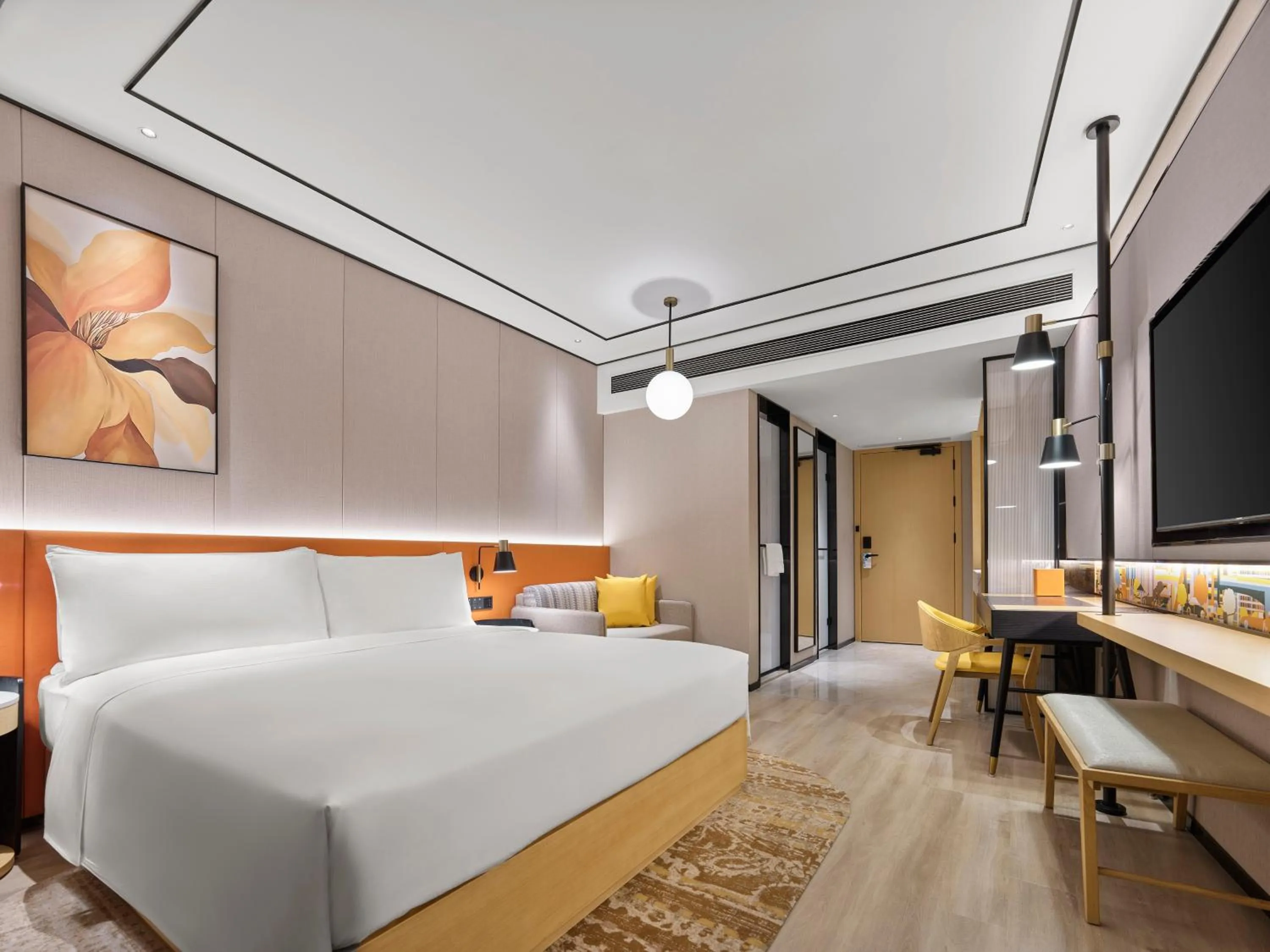 Bed in Hilton Garden Inn Anshan Haicheng