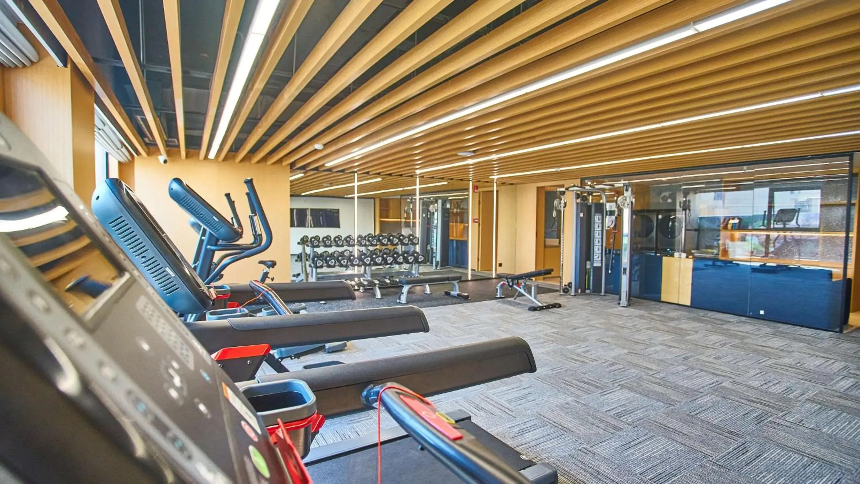 Fitness centre/facilities in Hilton Garden Inn Chenzhou Beihu Fitness centre/facilities in Hilton Garden Inn Chenzhou Beihu