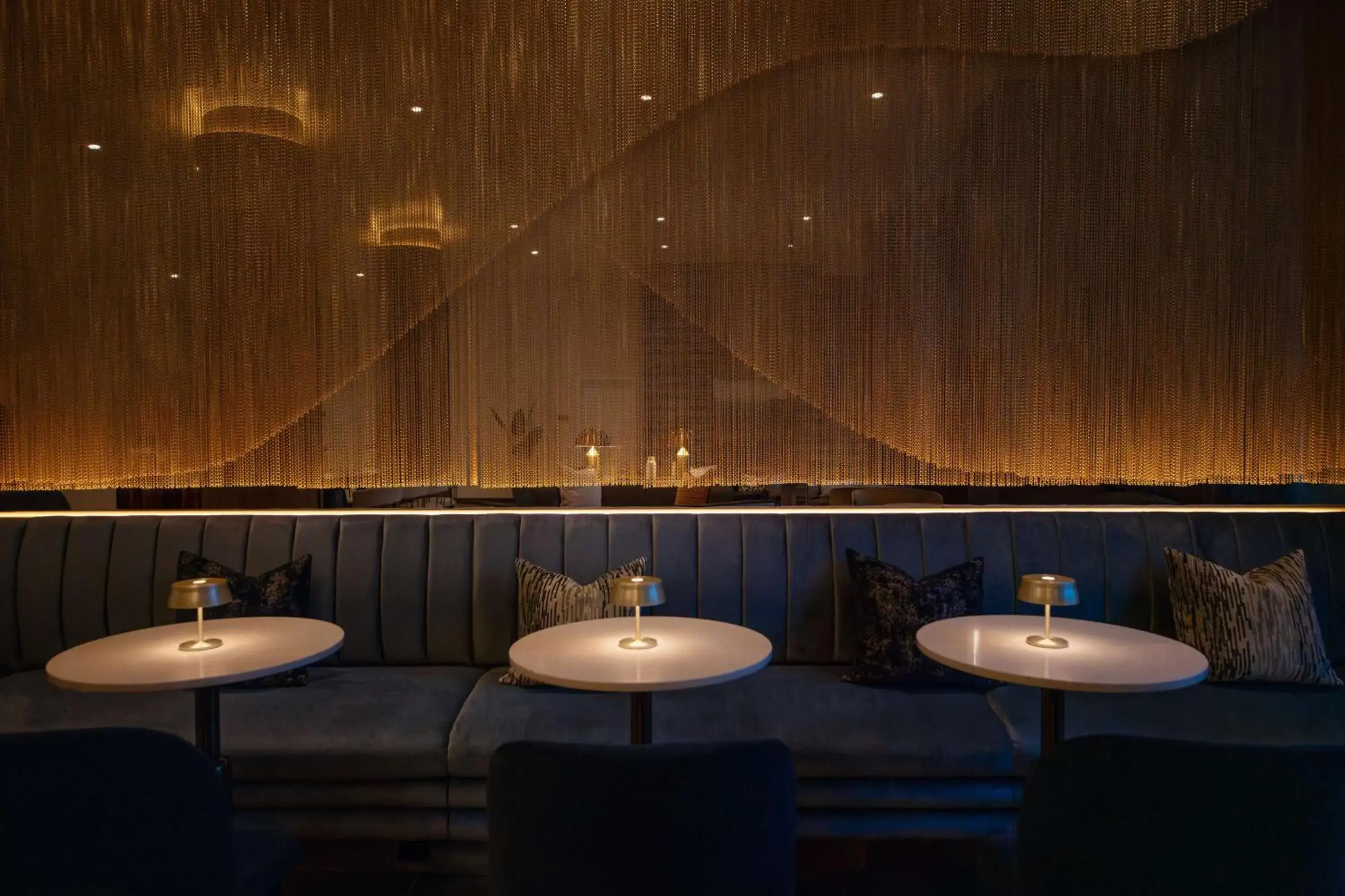 Lounge or bar in Hilton New York Times Square Lounge or bar in Hilton New York Times Square