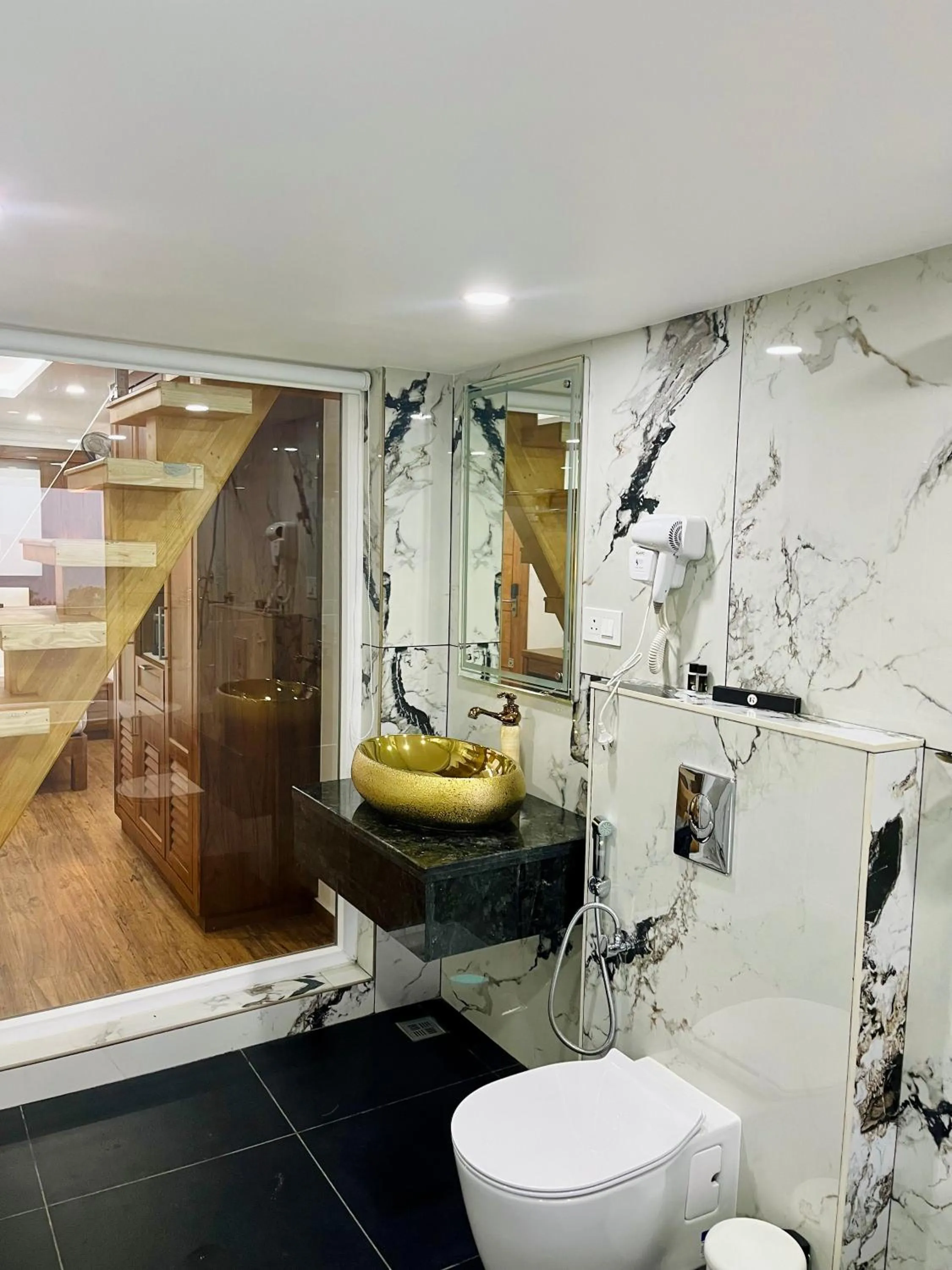 Toilet in HOTEL WHITE HOUSE, Munnar