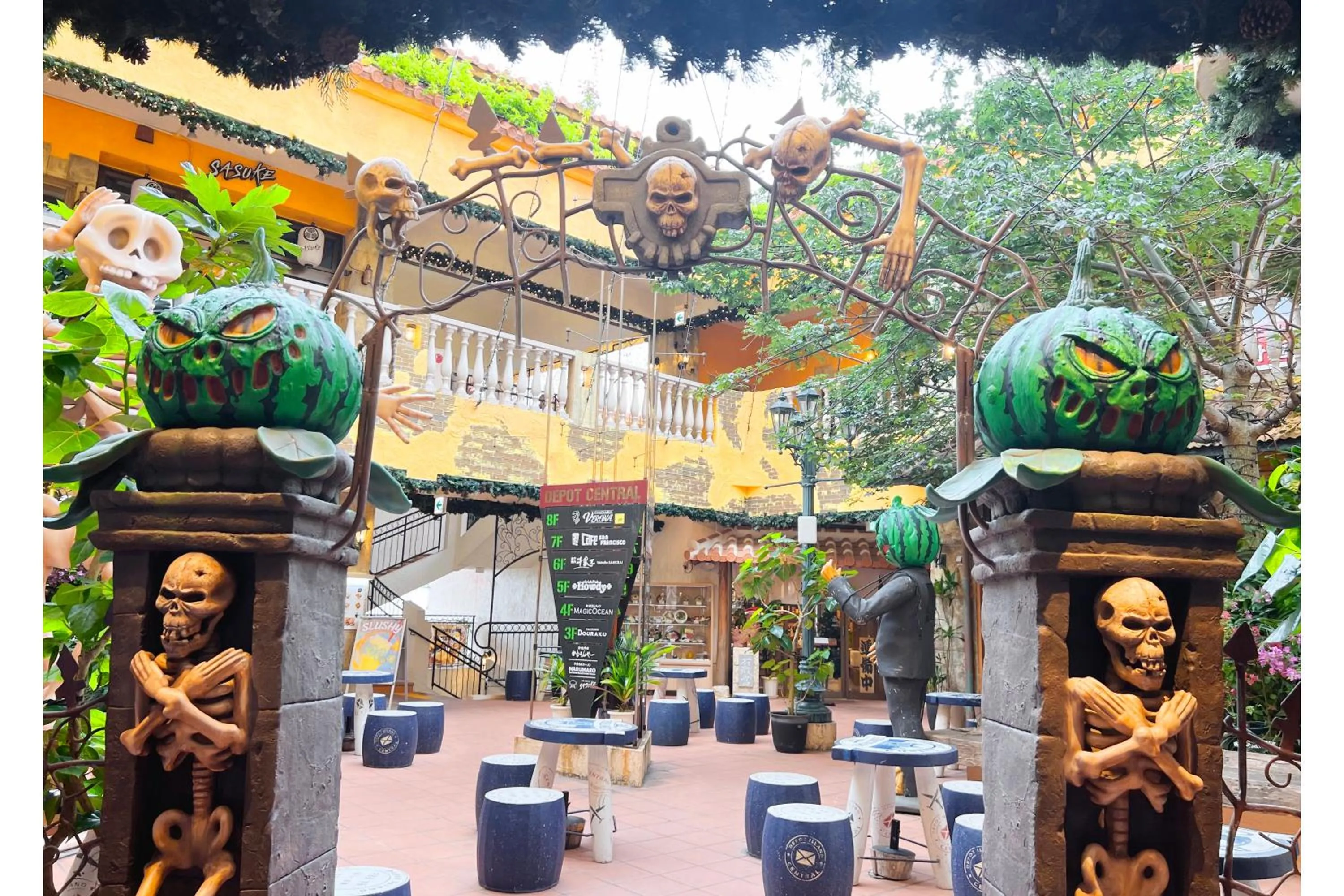 Nearby landmark in La Hacienda Marina Bay Chatan