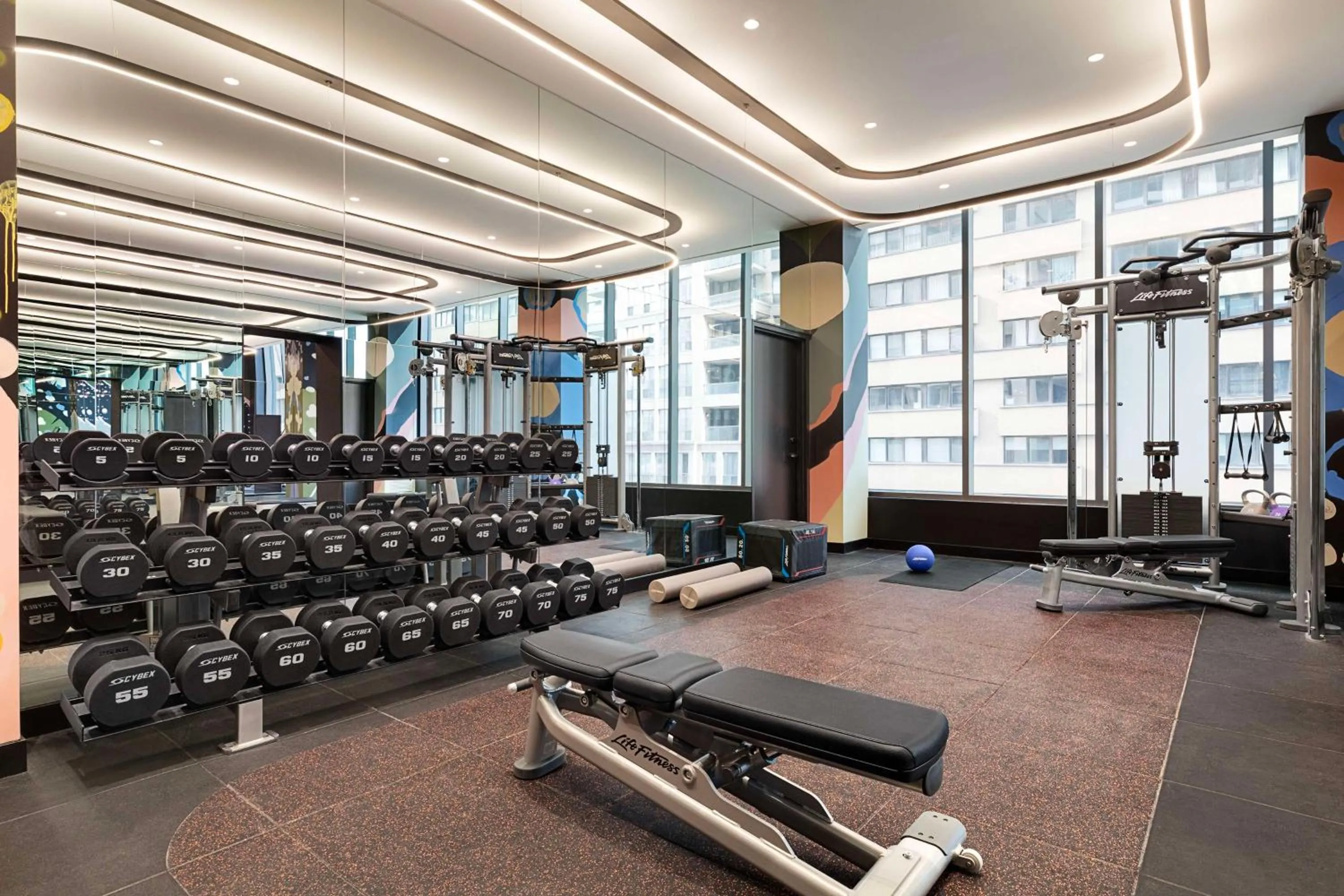 Fitness centre/facilities in Canopy By Hilton Toronto Yorkville