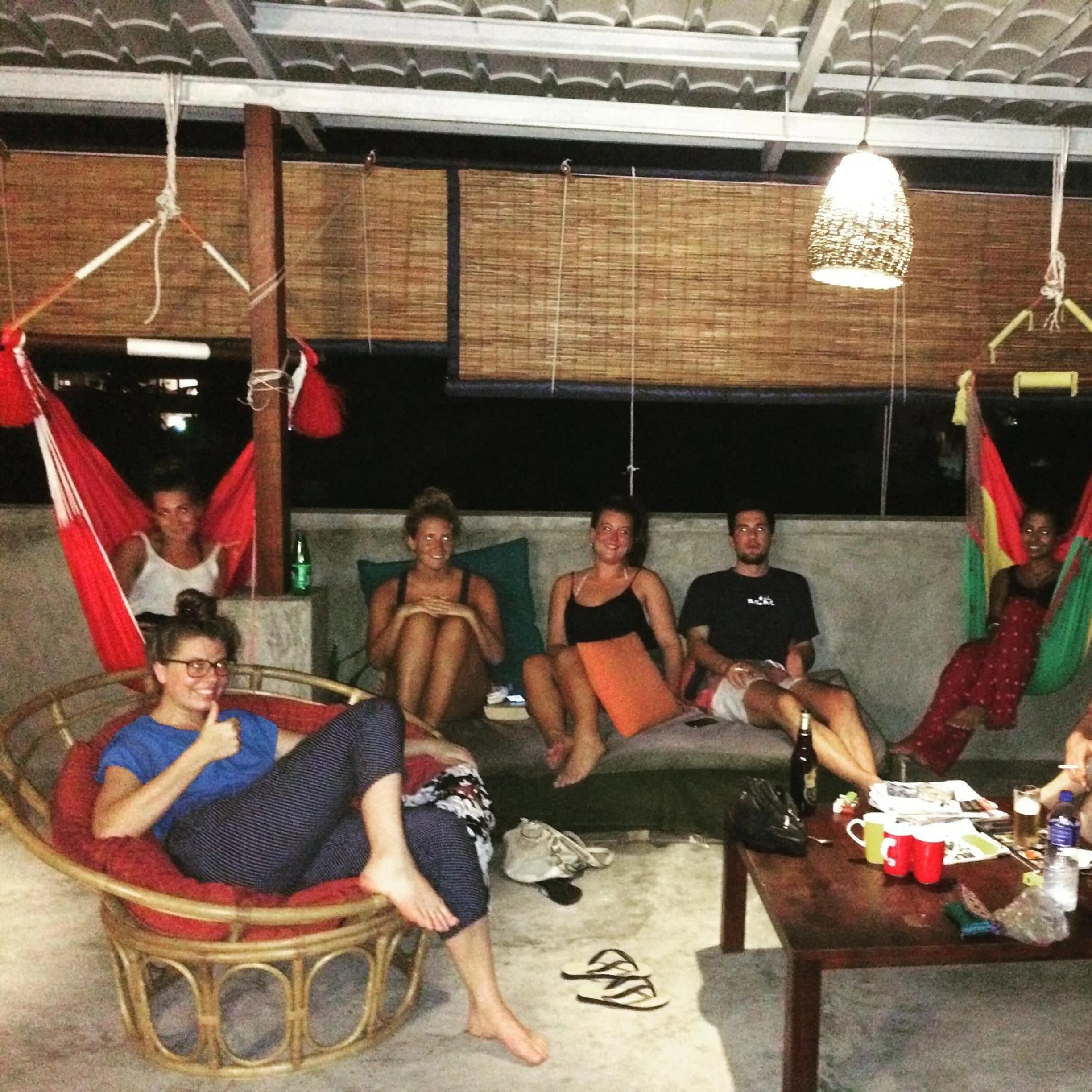 Guests in Colombo Beach Hostel