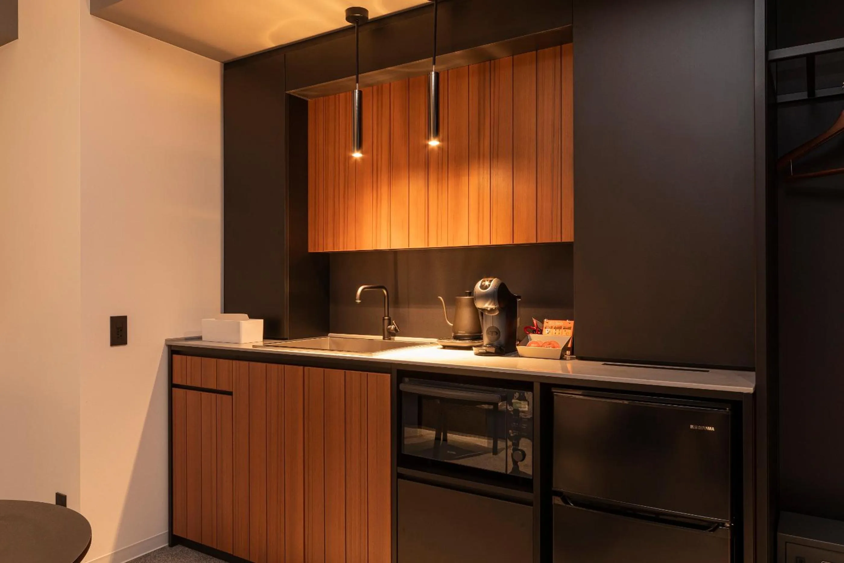 Kitchen or kitchenette in Hotel Keihan Namba Grande