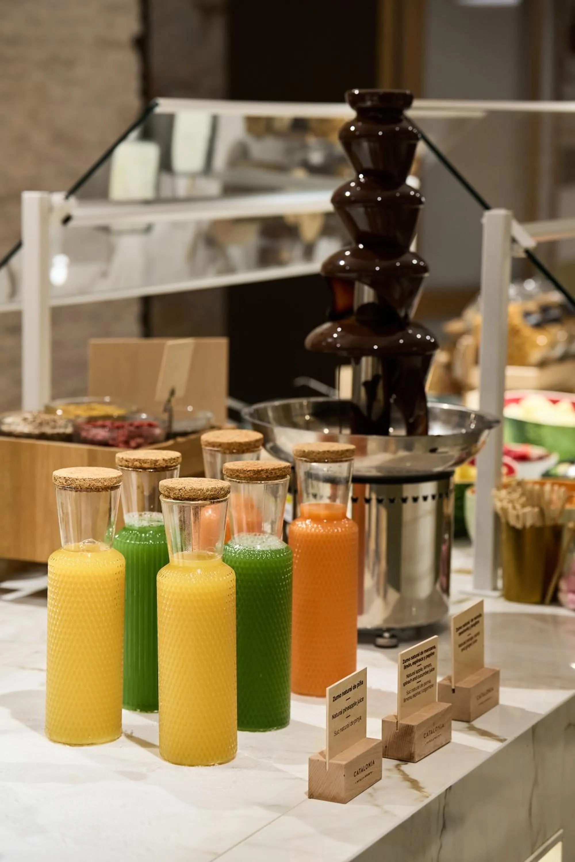 Food and drinks in Catalonia Plaza Catalunya