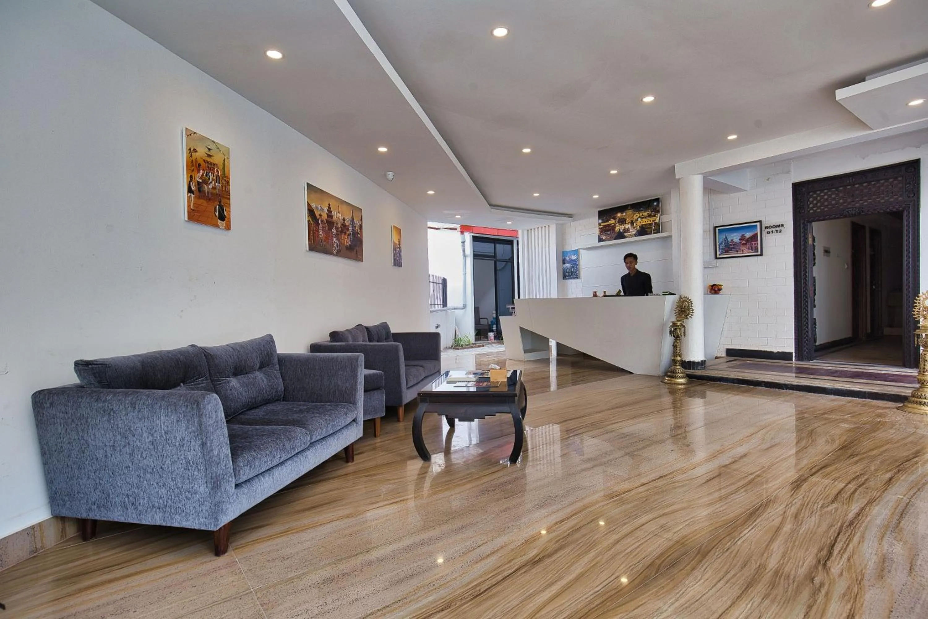 Lobby or reception in Hotel Grand View