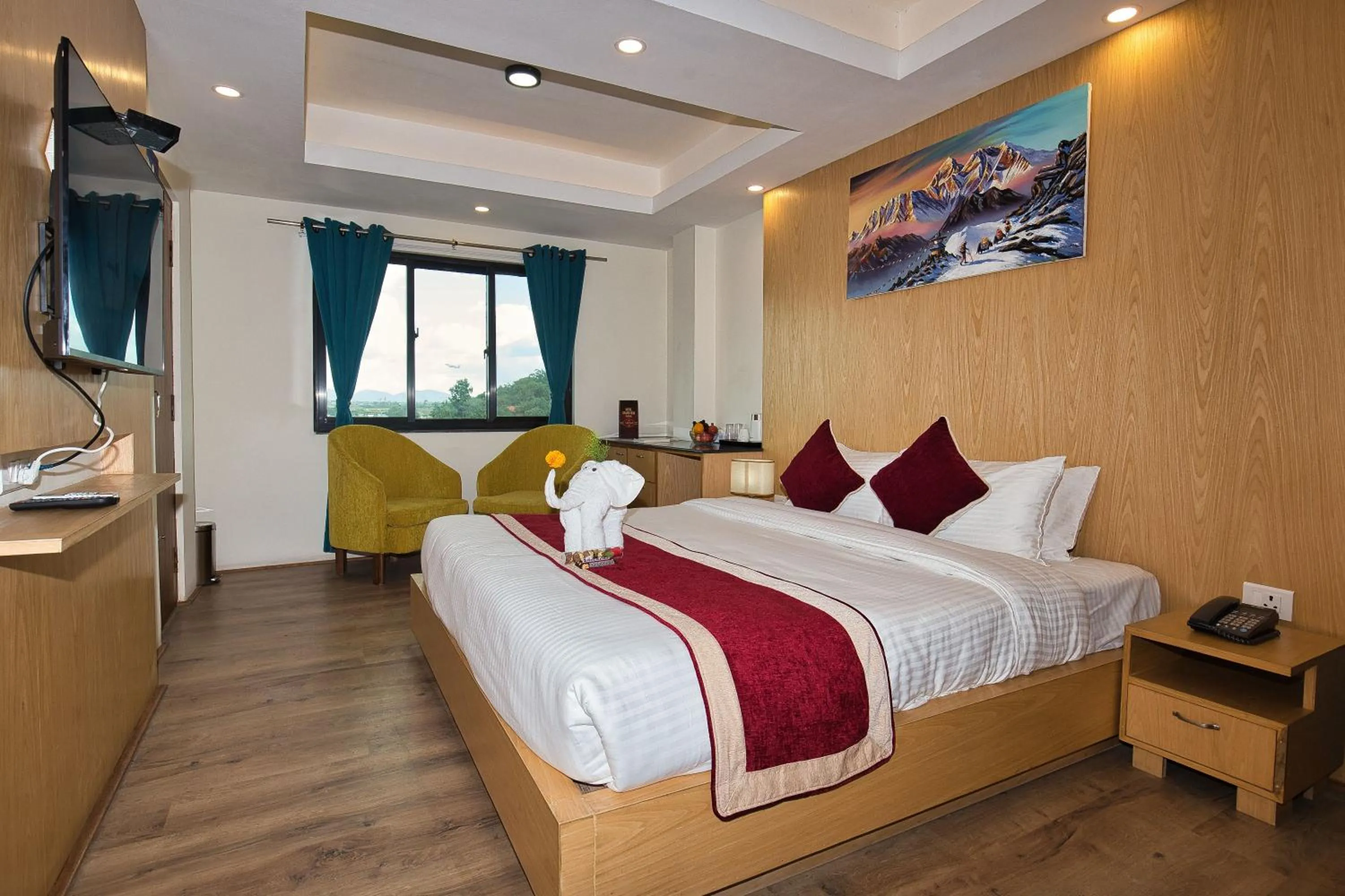 Photo of the whole room, Bed in Hotel Grand View