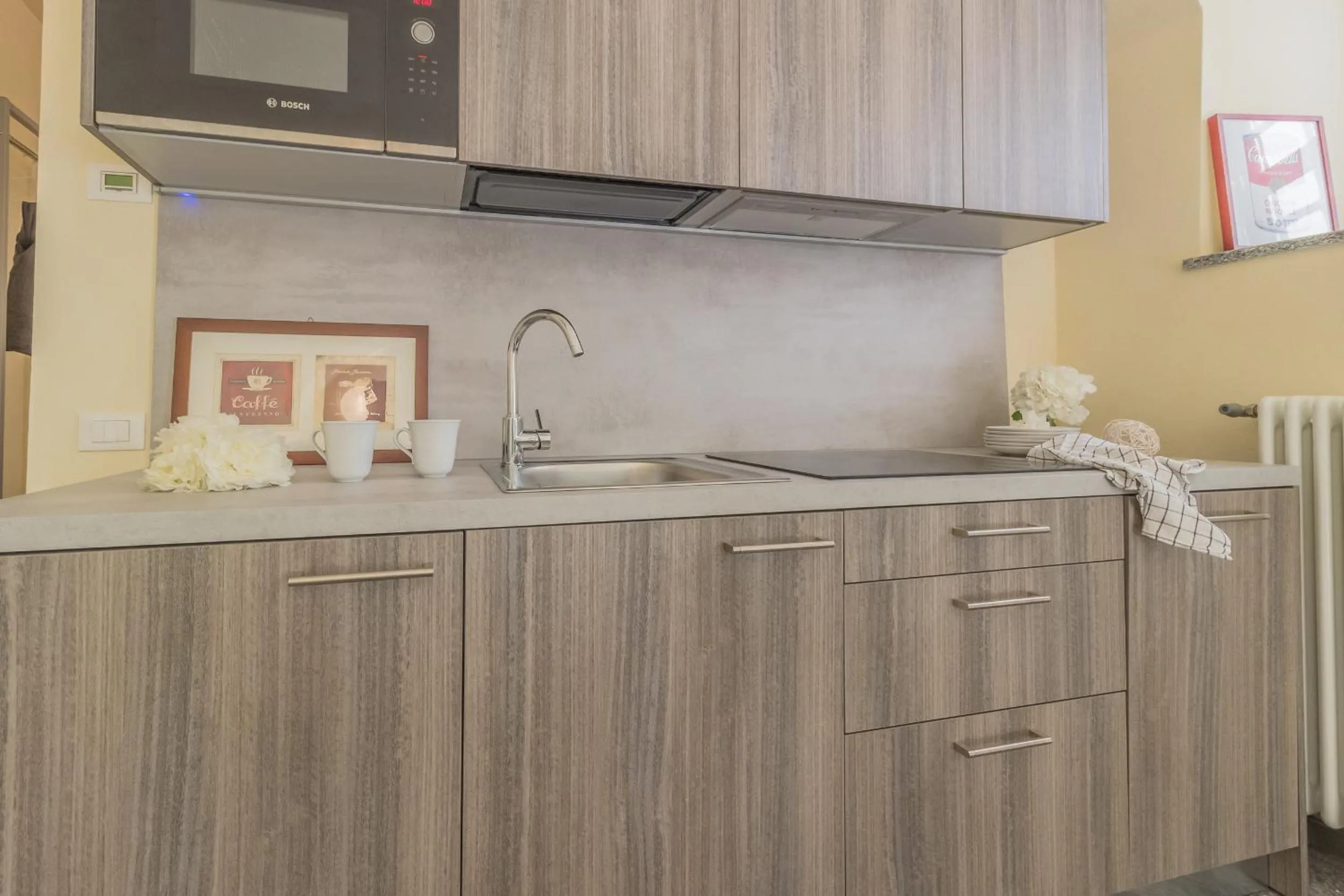 Kitchen or kitchenette in Tiny Duke Apartment