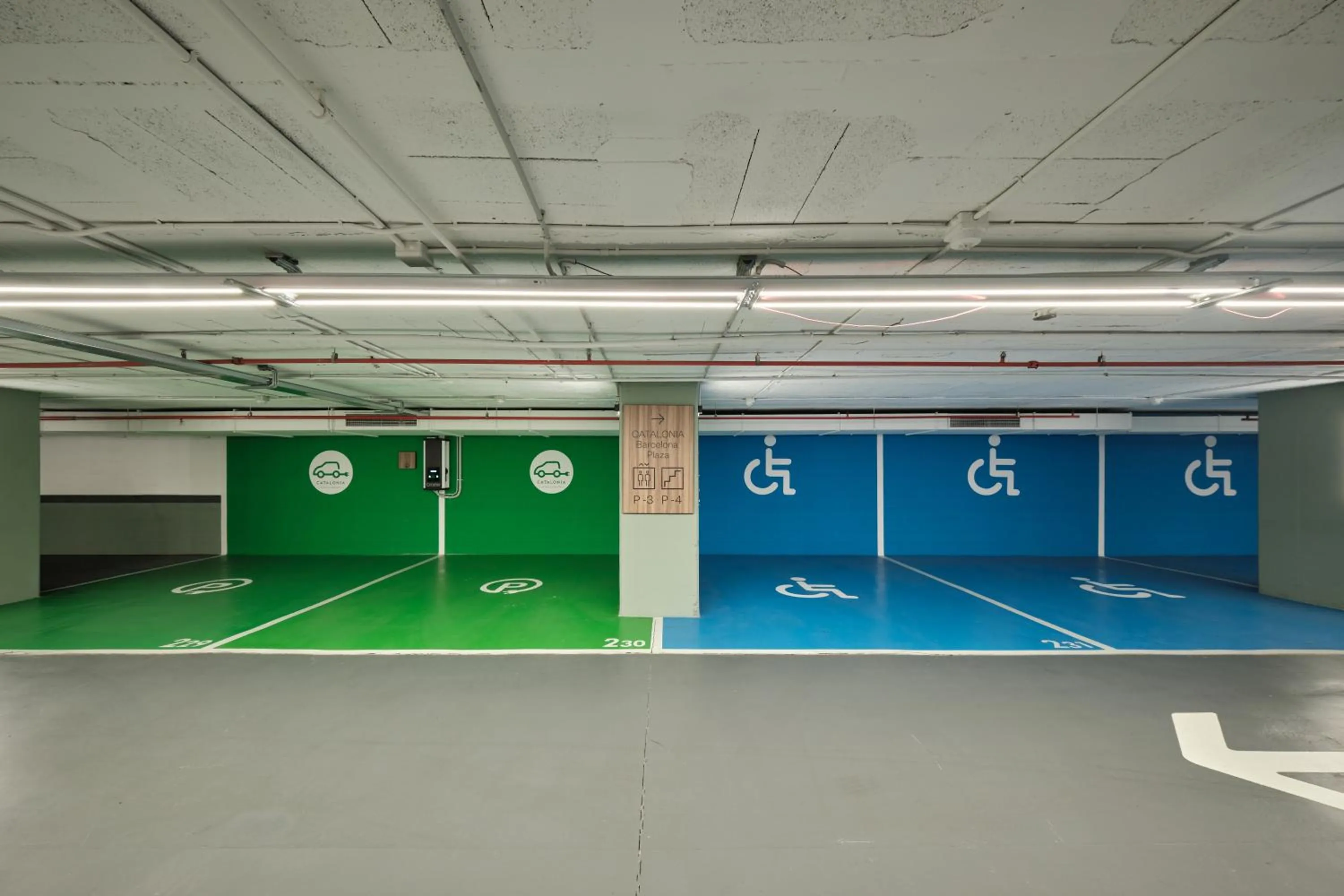 Parking in Catalonia Barcelona Plaza