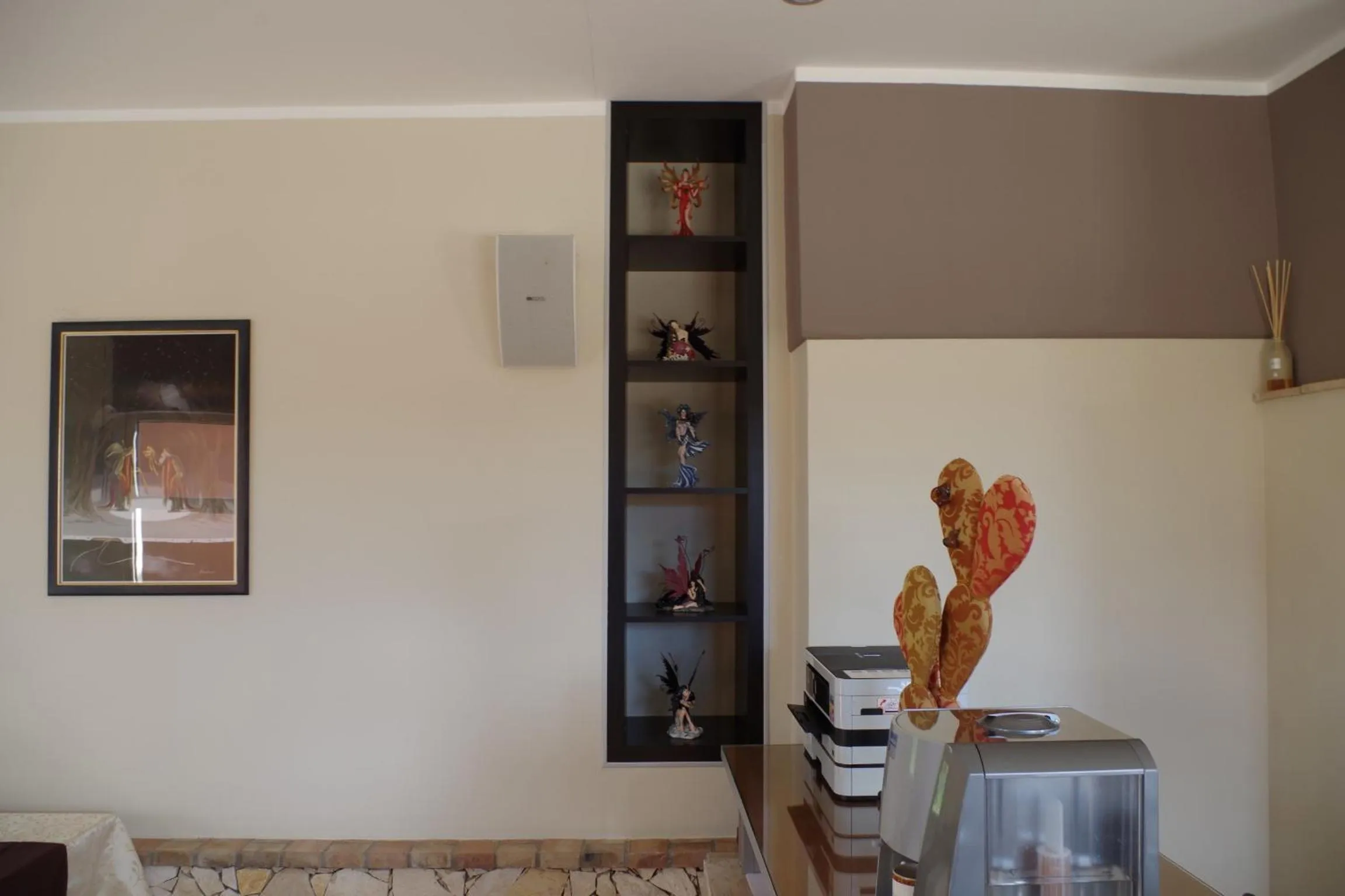 Communal lounge/ TV room in B&B Villa Valentina