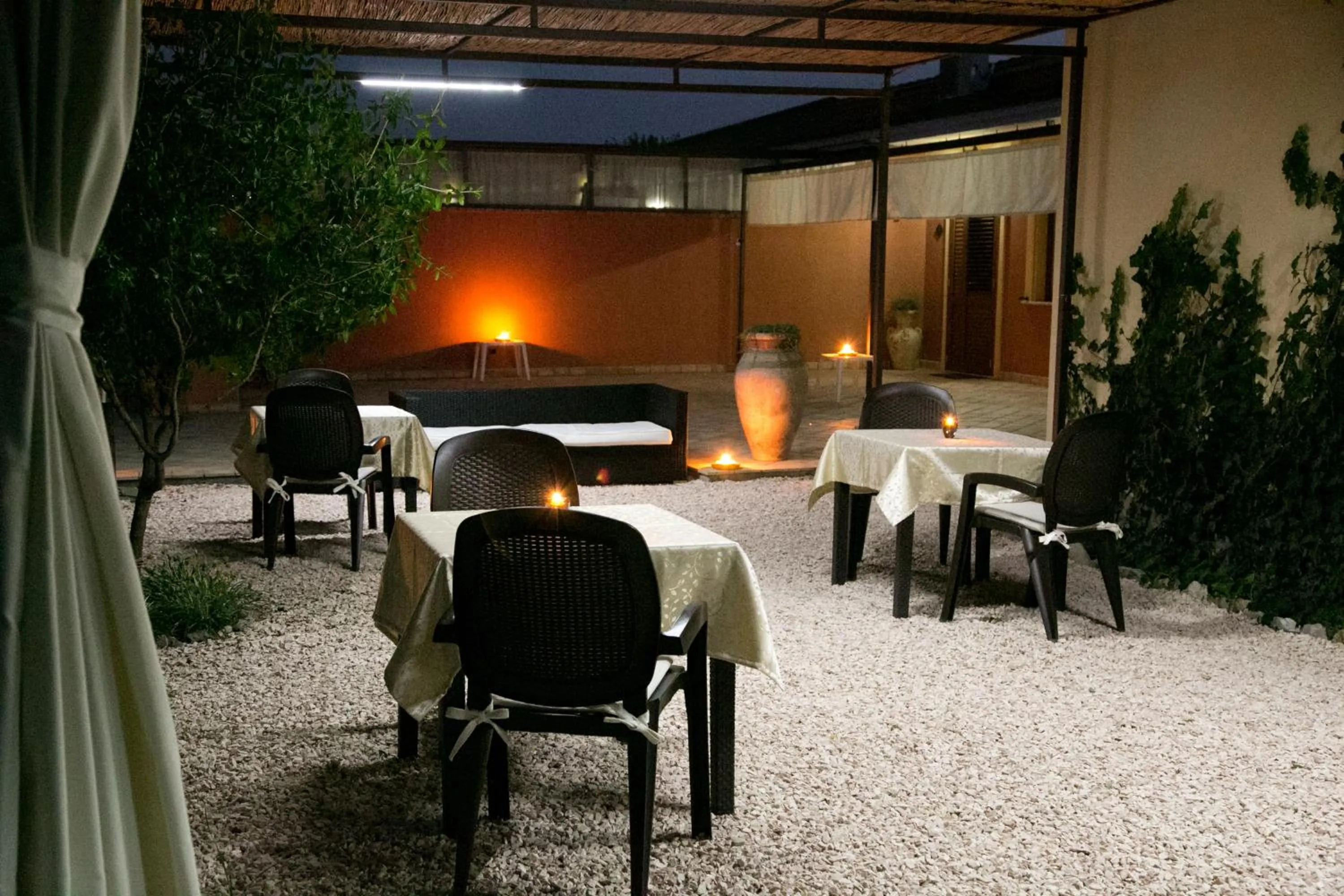 Patio in B&B Villa Valentina