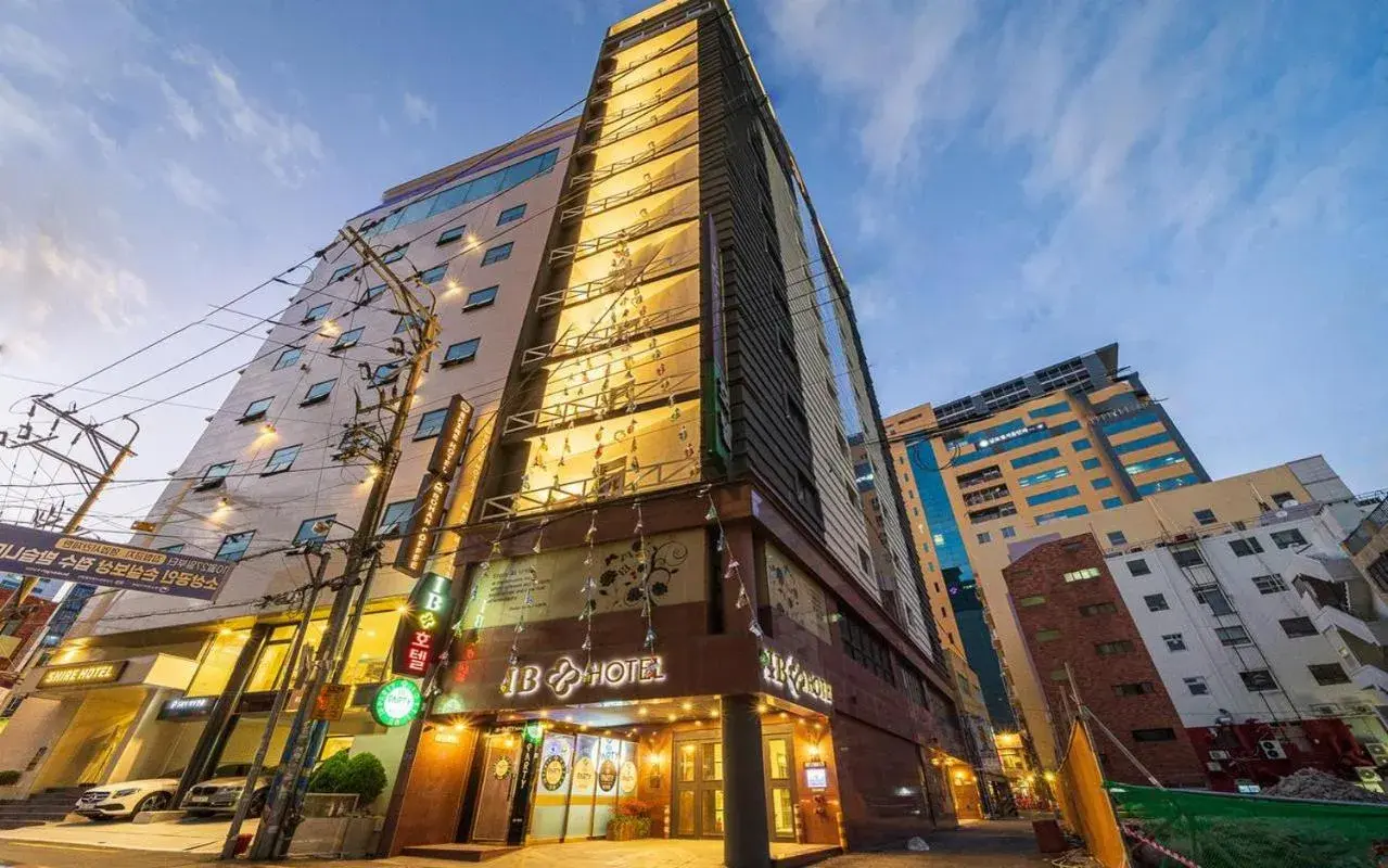 Property building in Seomyeon IB Hotel Property building in Seomyeon IB Hotel