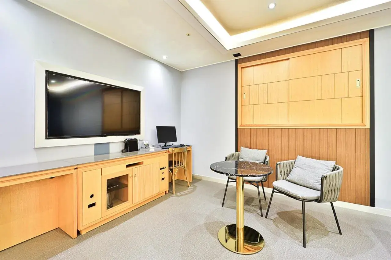 Seating area in Seomyeon IB Hotel Seating area in Seomyeon IB Hotel