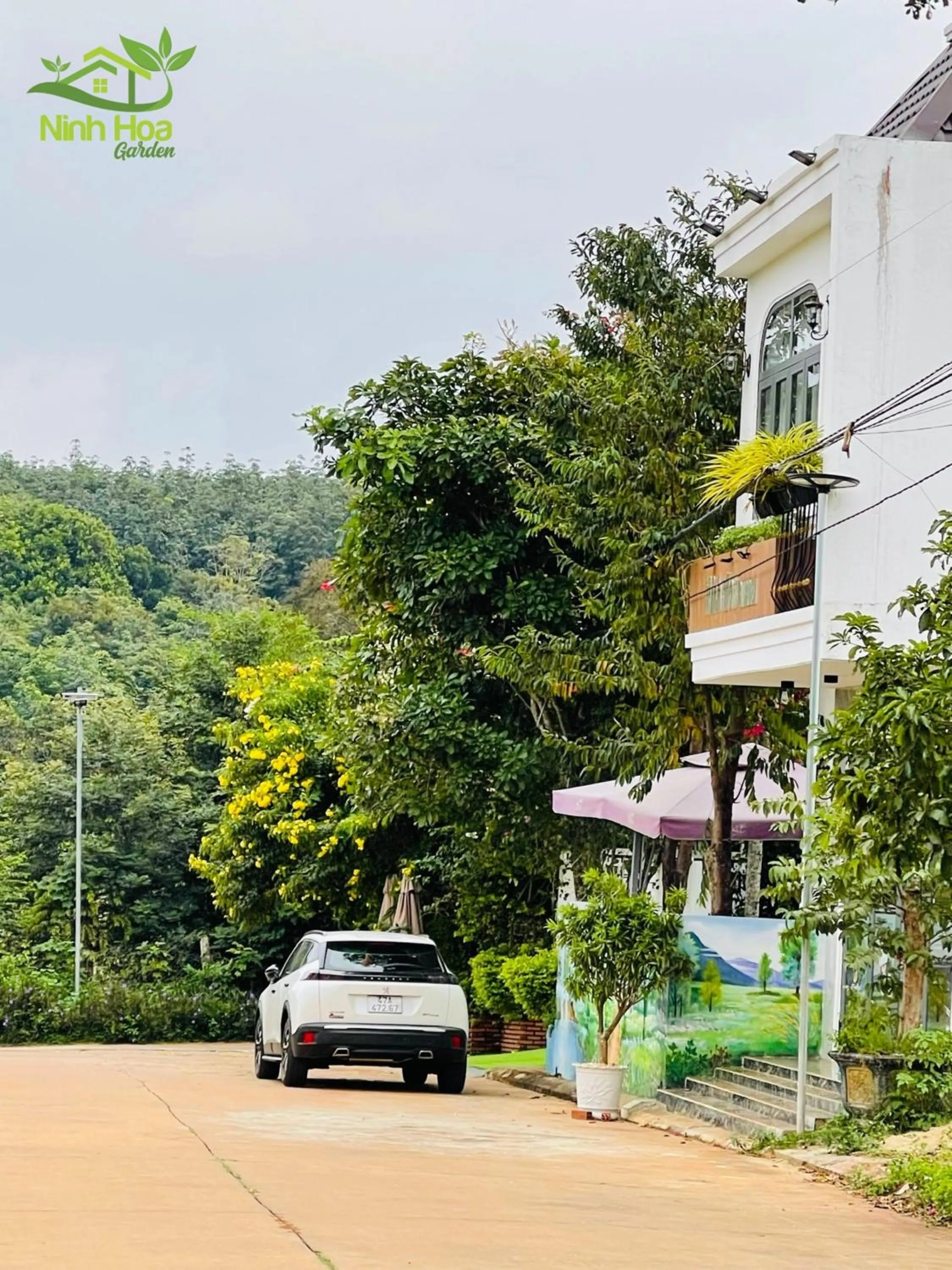 Parking in Ninh Hoa Garden