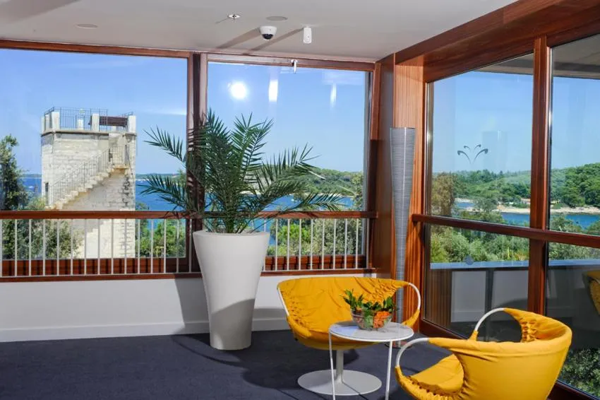 Property building in Maistra Select All Suite Island Hotel Istra