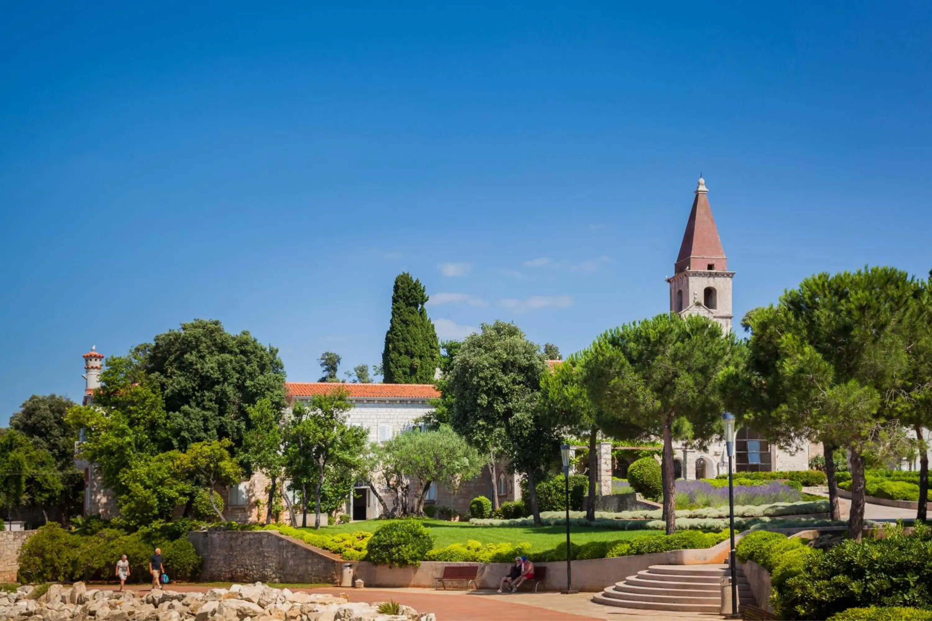 Garden in All Suite Island Hotel Istra