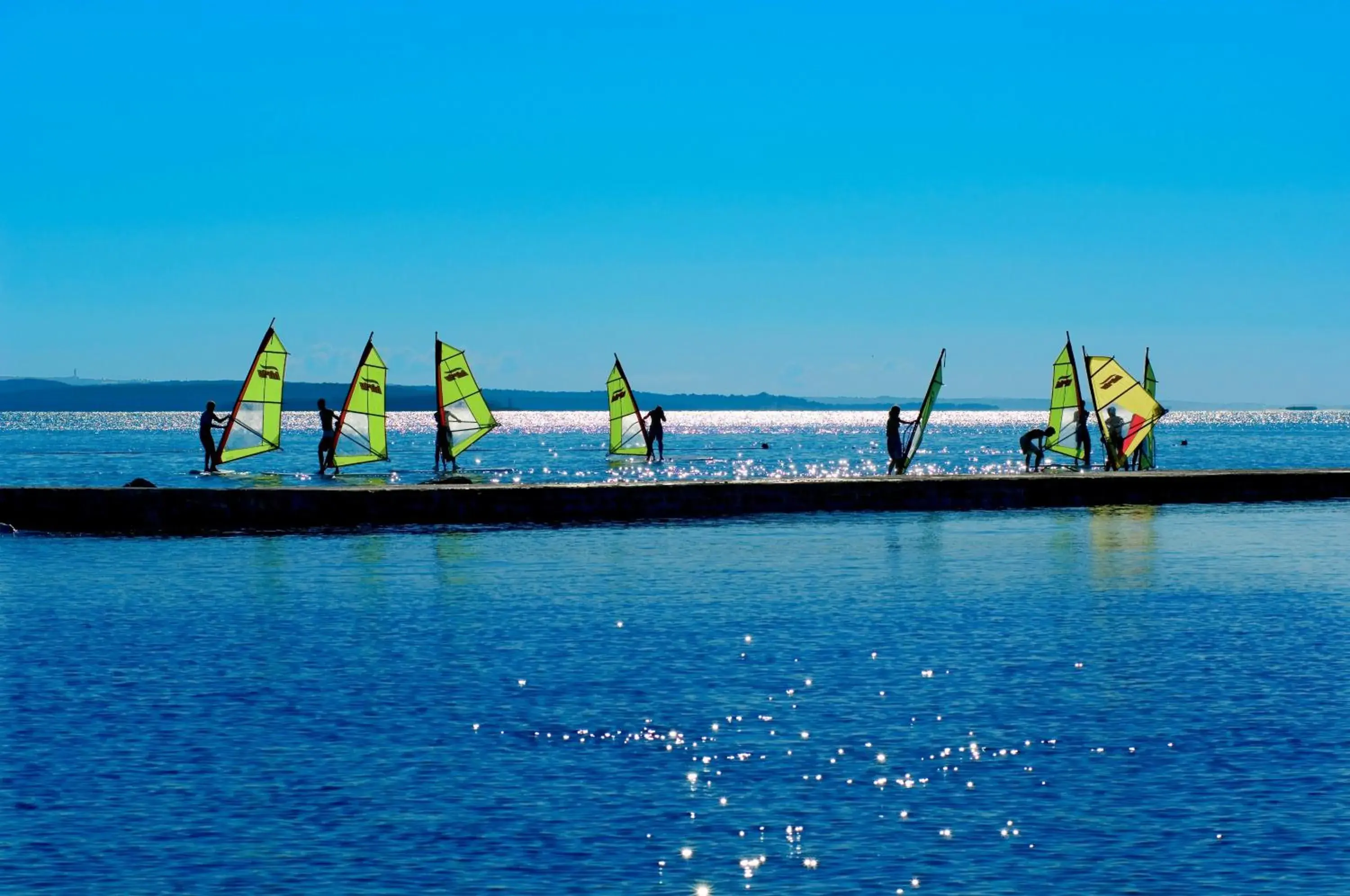 Windsurfing, Natural Landscape in All Suite Island Hotel Istra