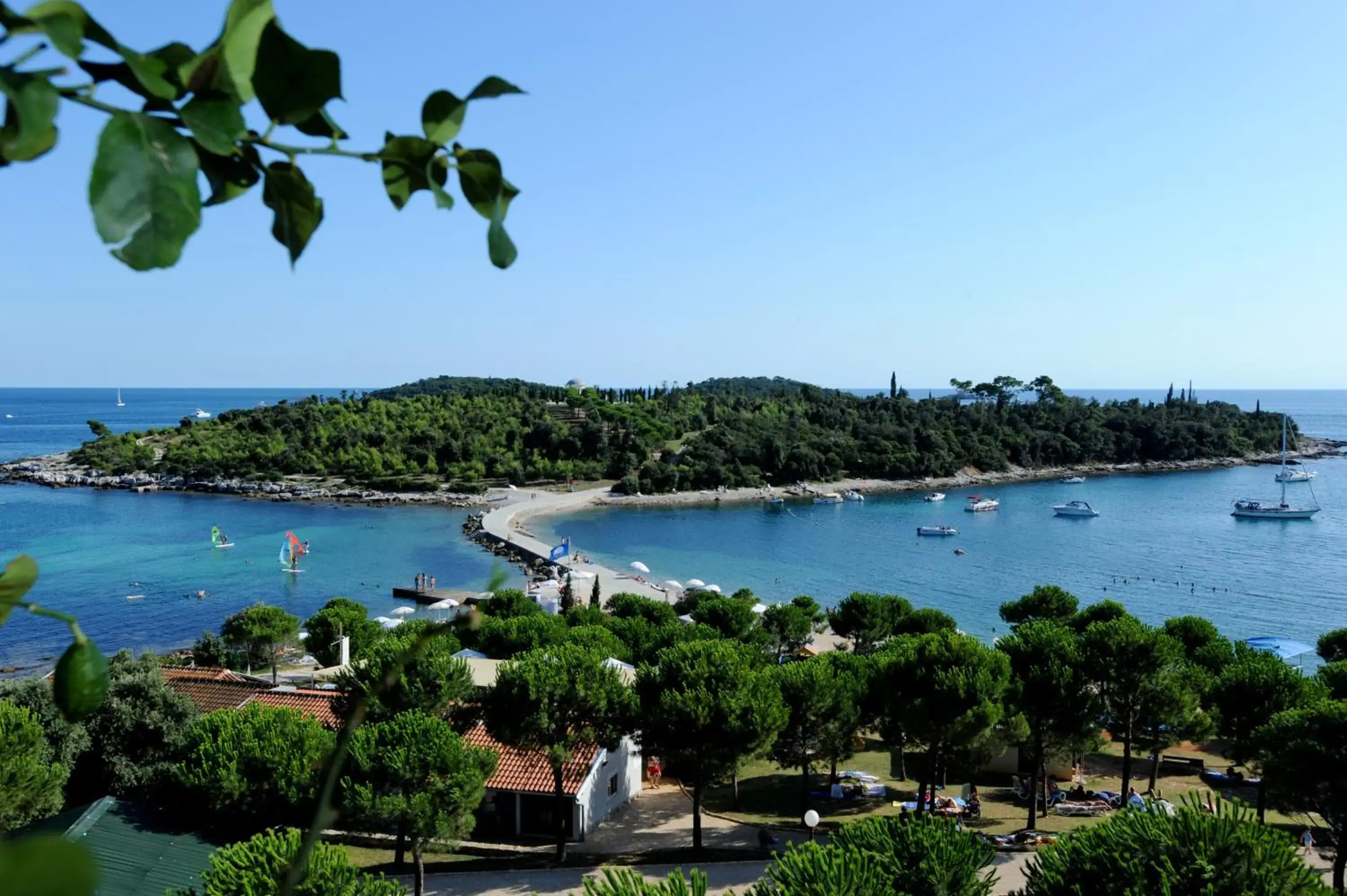 Garden in All Suite Island Hotel Istra