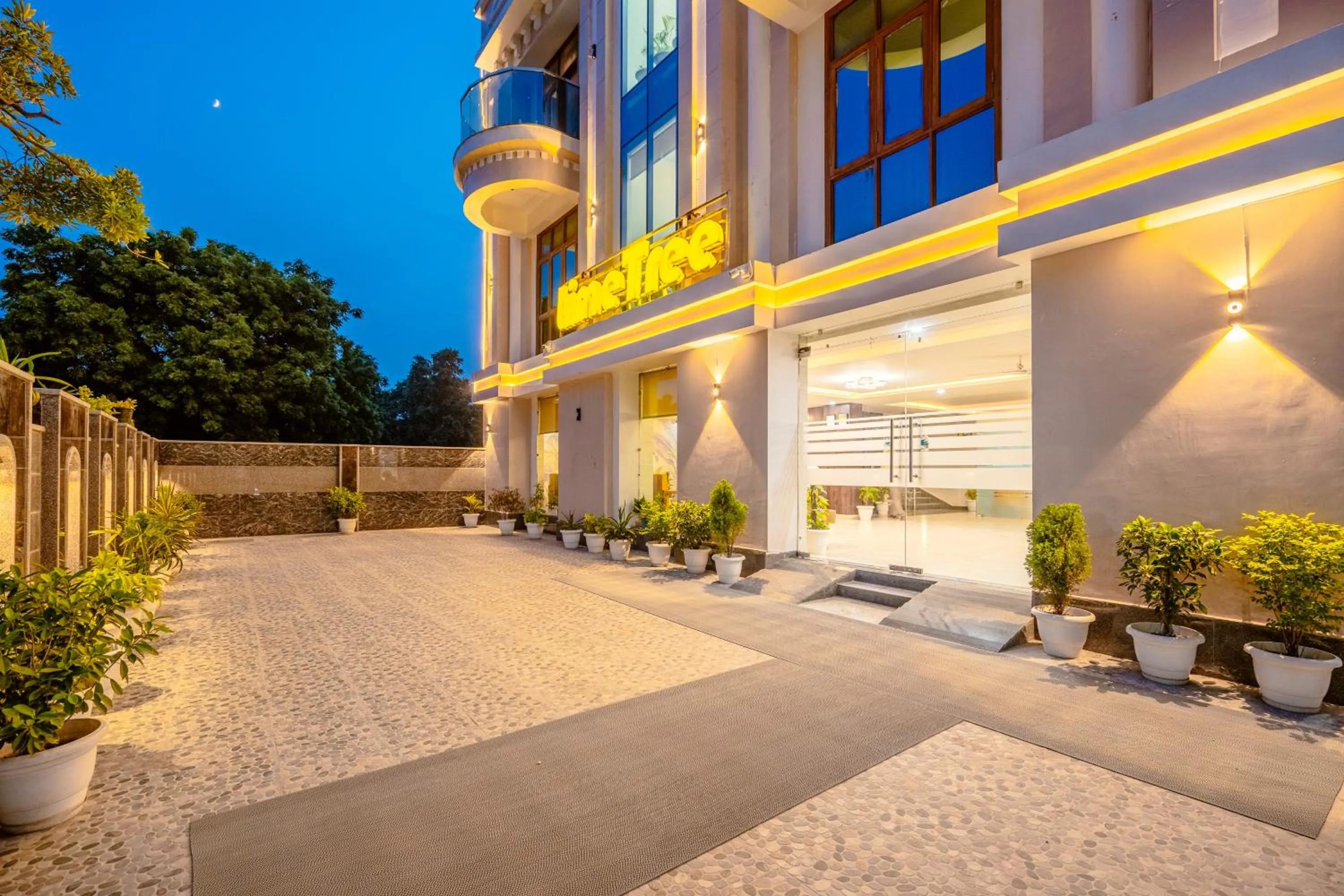 Property building in Lime Tree Hotels and Banquet Greater Noida