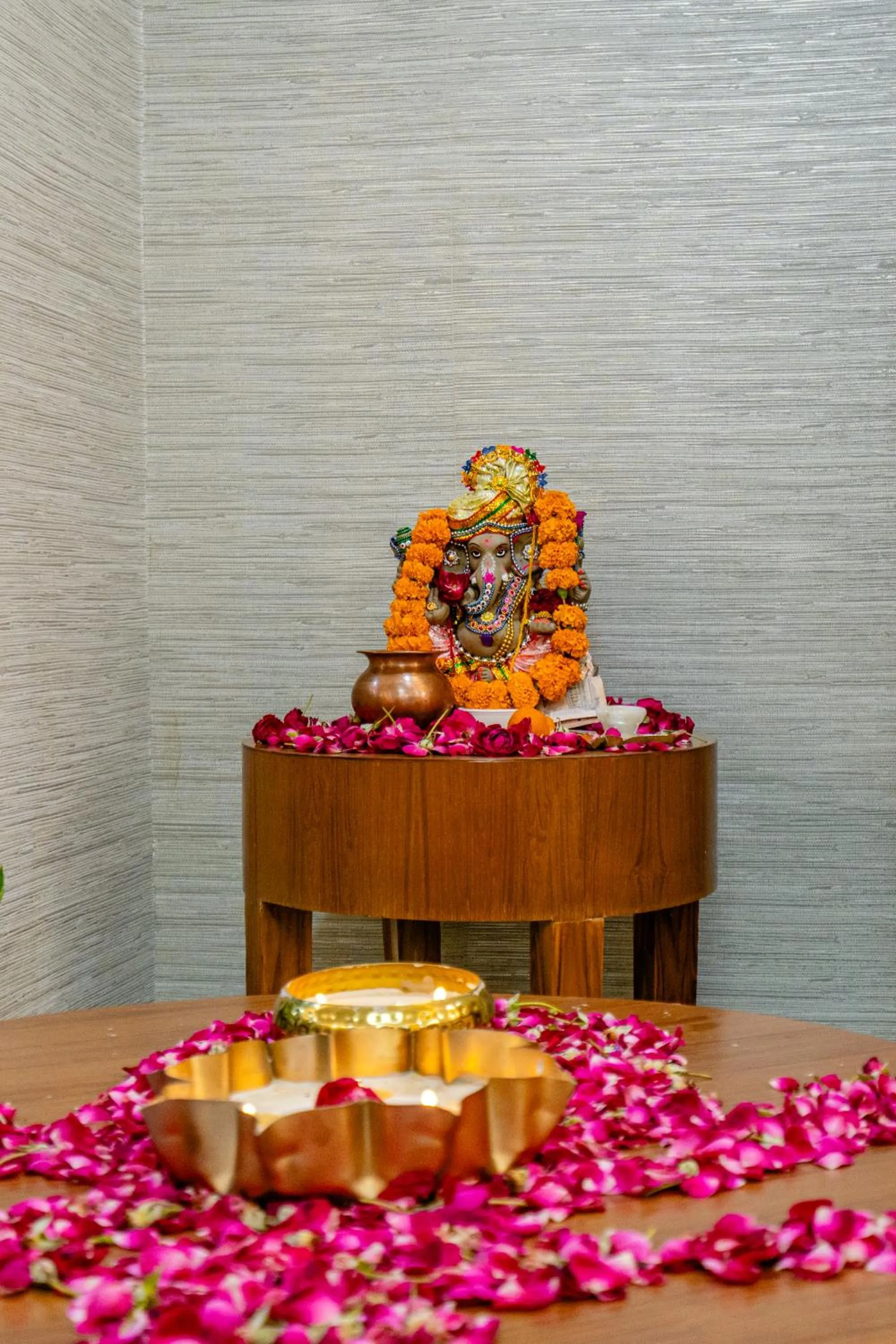 Decorative detail in Lime Tree Hotels and Banquet Greater Noida