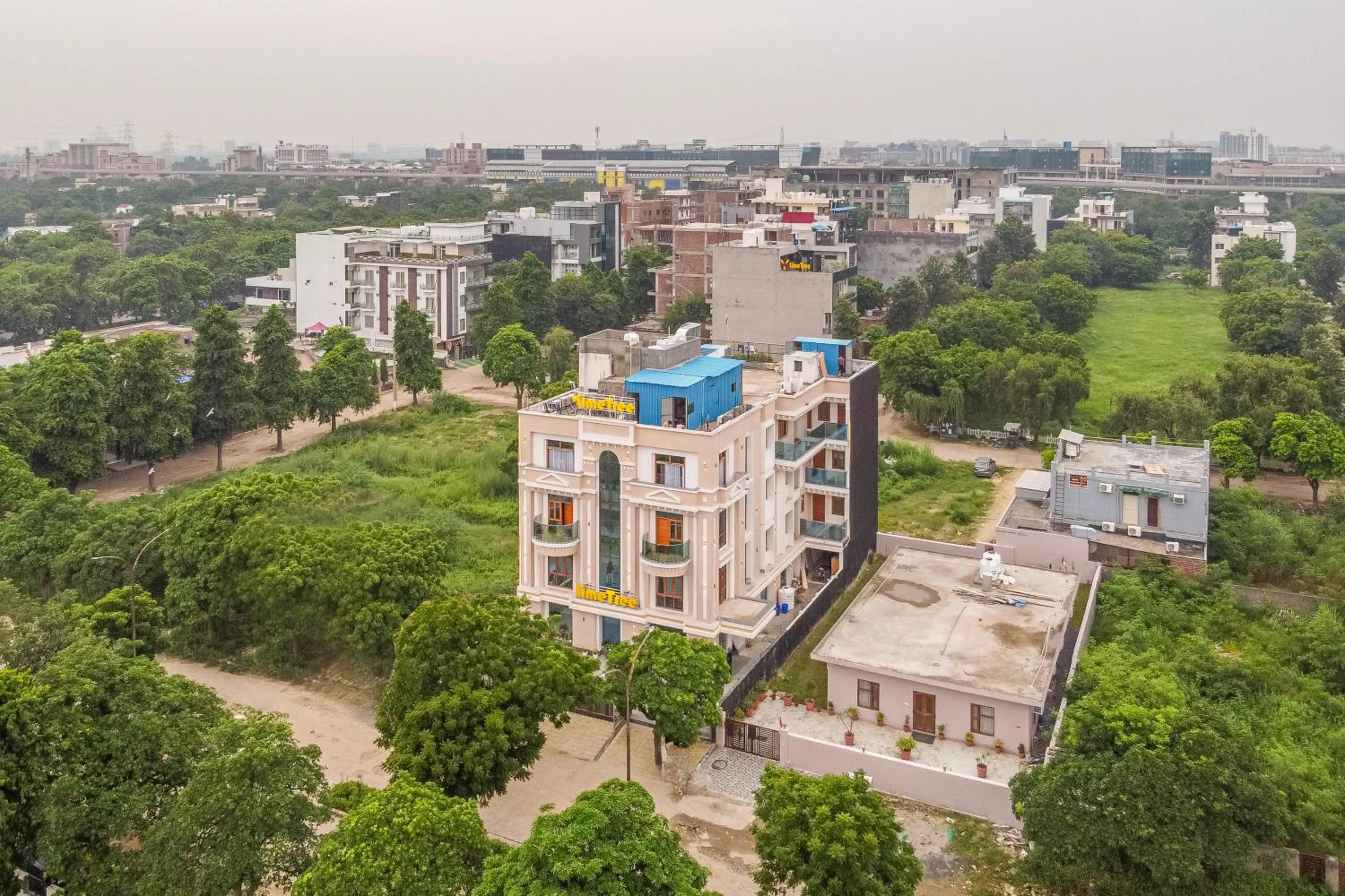 Property building in Lime Tree Hotels and Banquet Greater Noida