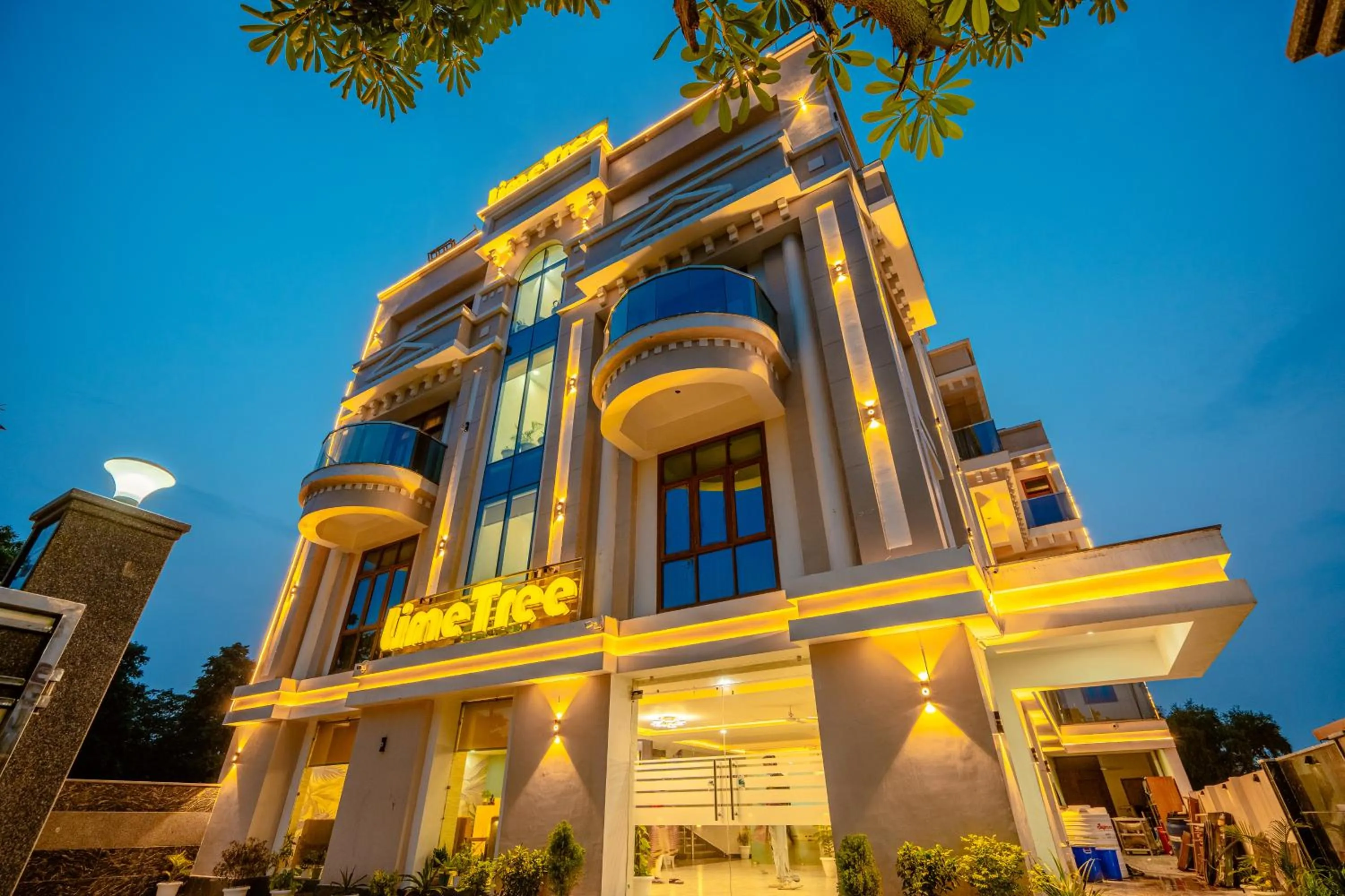 Property building in Lime Tree Hotels and Banquet Greater Noida