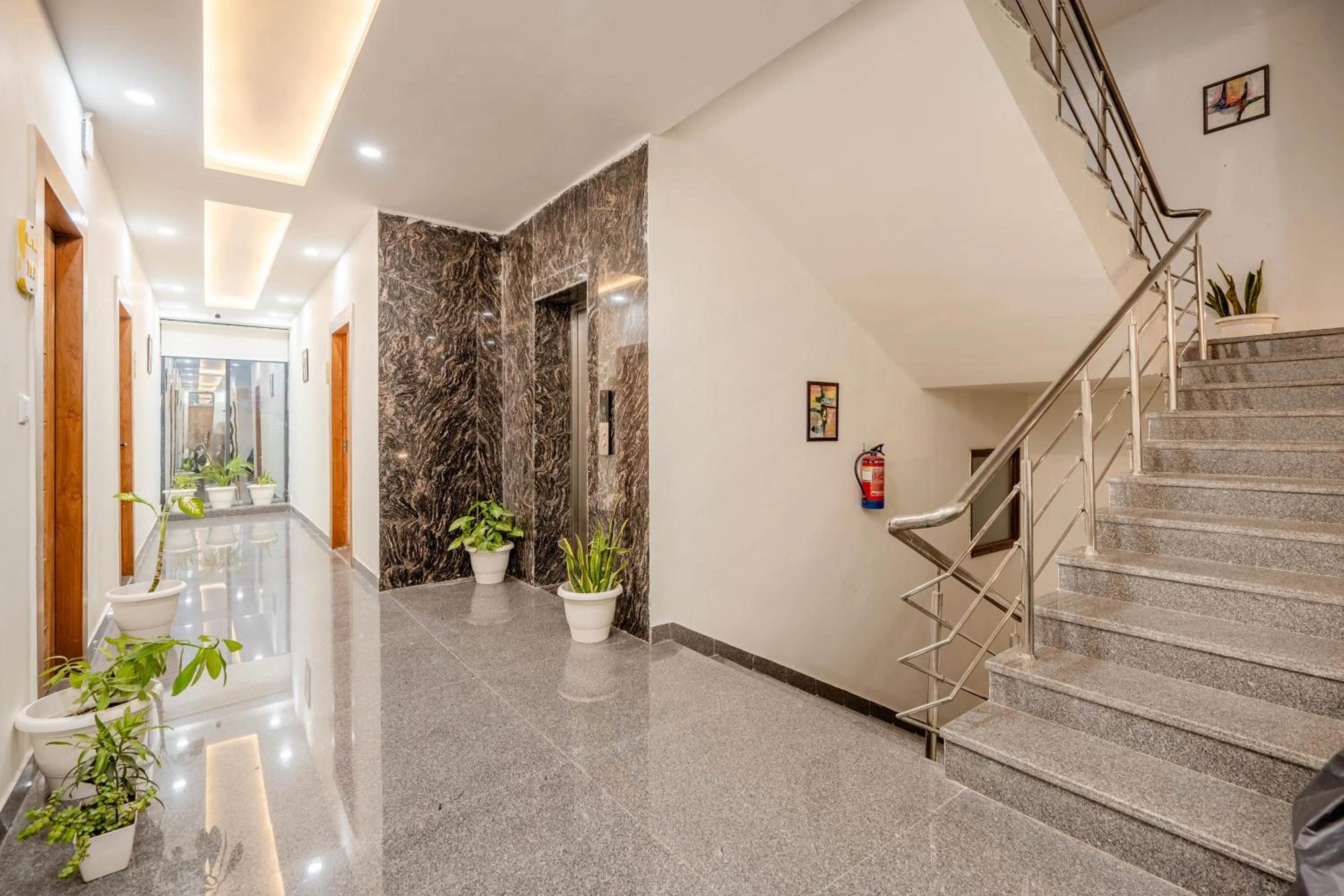 elevator in Lime Tree Hotels and Banquet Greater Noida