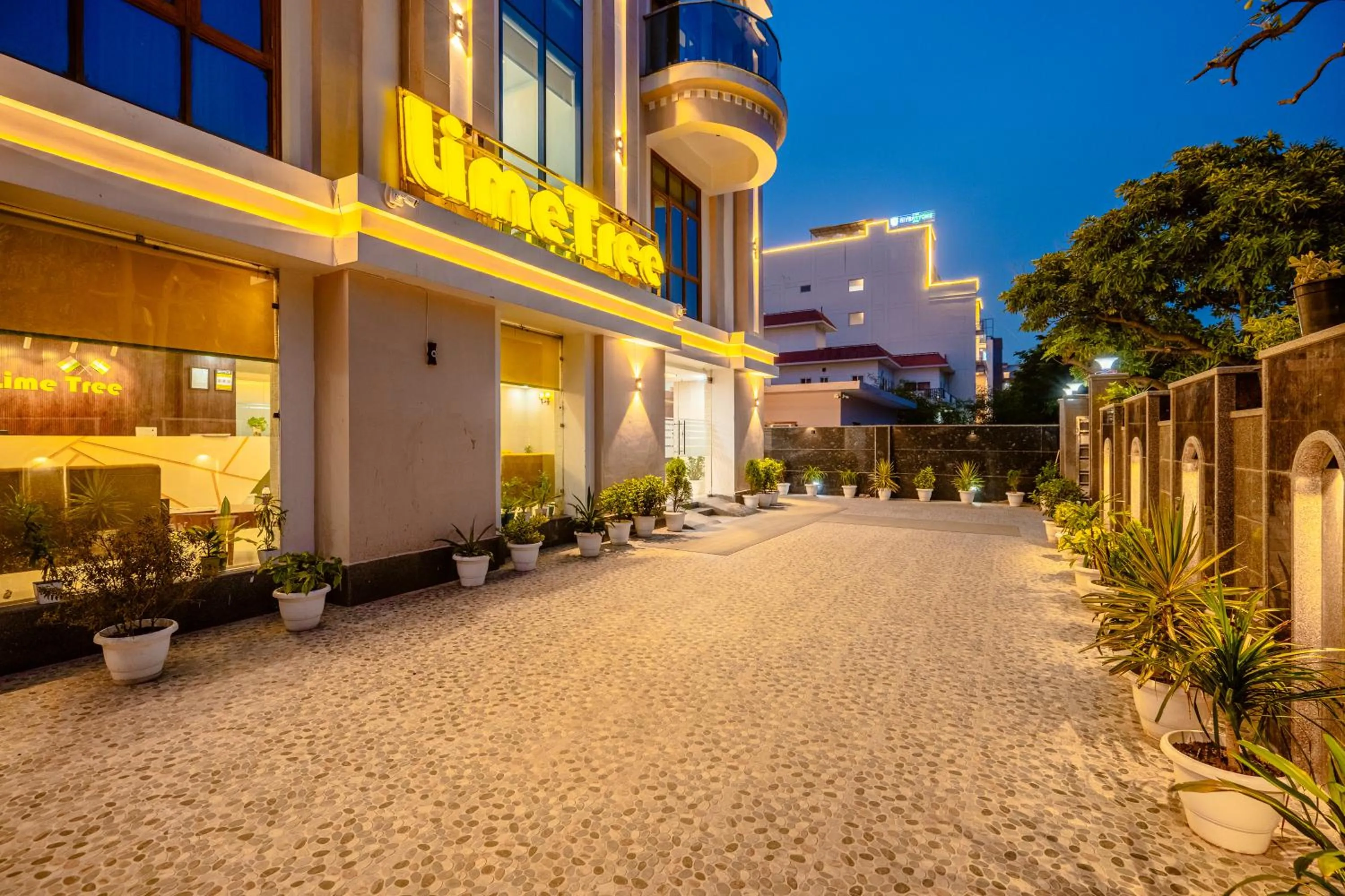 Property building in Lime Tree Hotels and Banquet Greater Noida