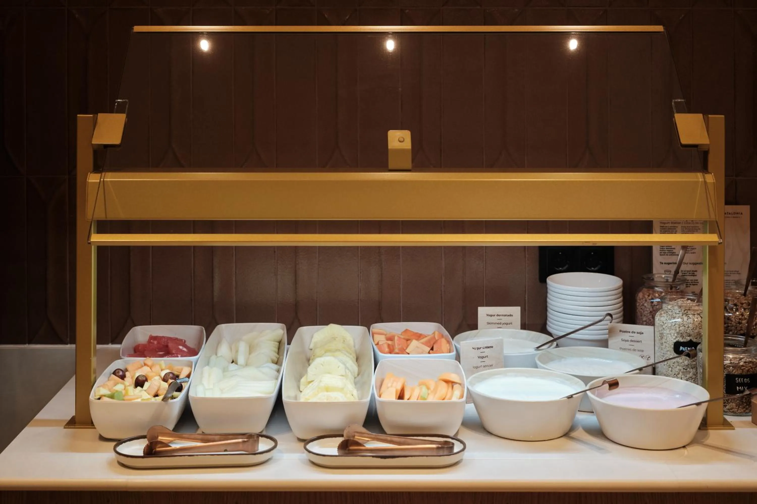 Buffet breakfast in Catalonia Eixample 1864