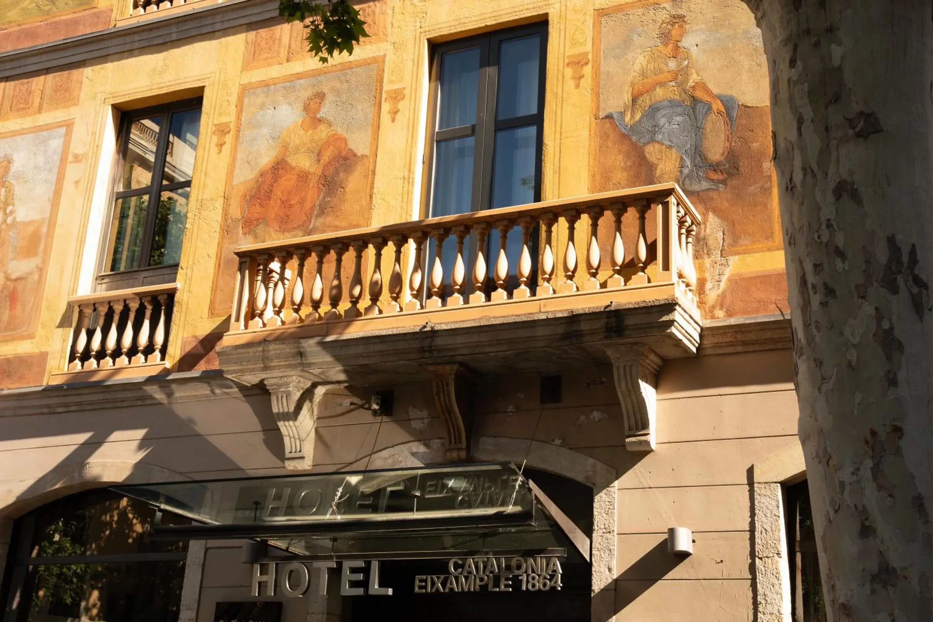 Property building in Catalonia Eixample 1864 Property building in Catalonia Eixample 1864