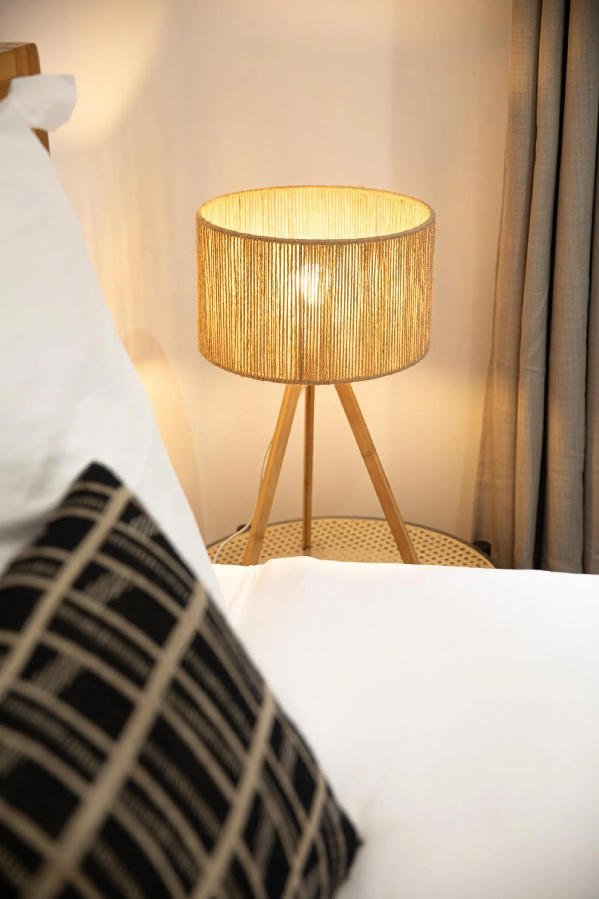 Bed in Le Domaine de l'Anse Mitan