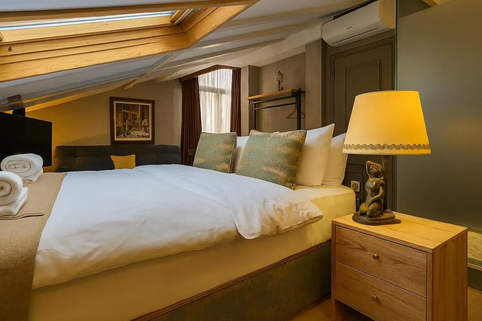 Bed in Aleksandr Pera Hotel Bed in Aleksandr Pera Hotel