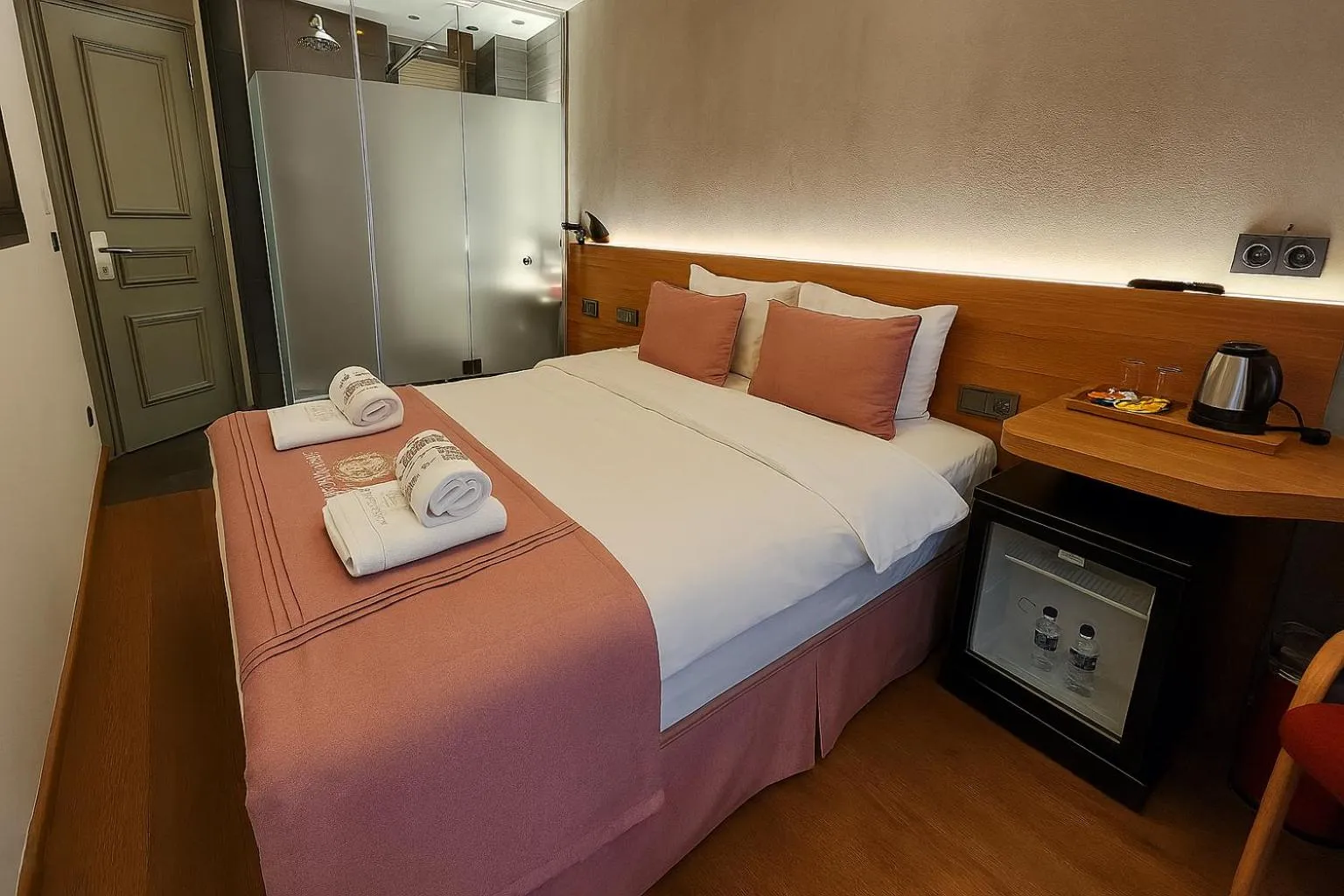 Bed in Aleksandr Pera Hotel