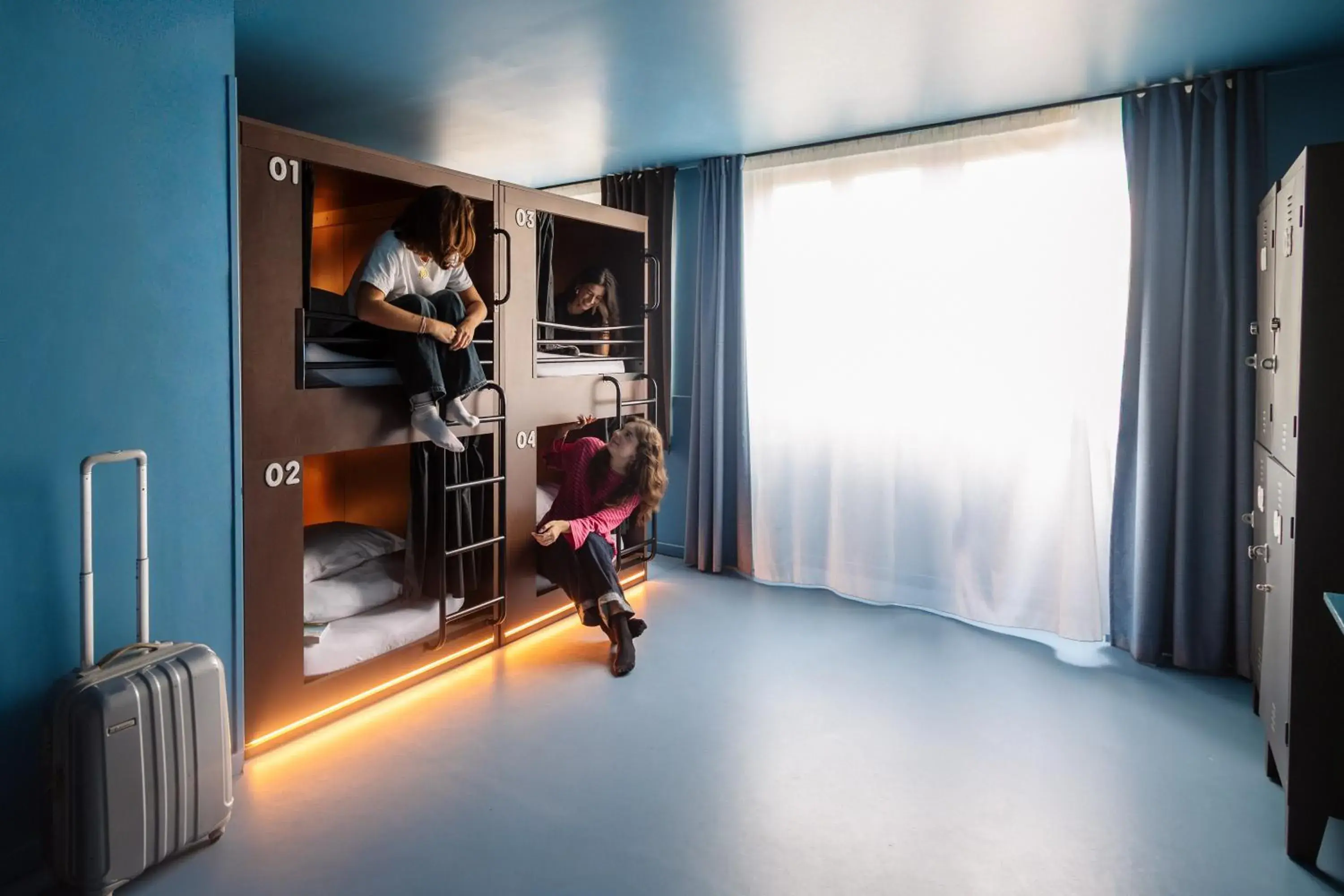 Photo of the whole room, Bed in The People Lyon Photo of the whole room, Bed in The People Lyon