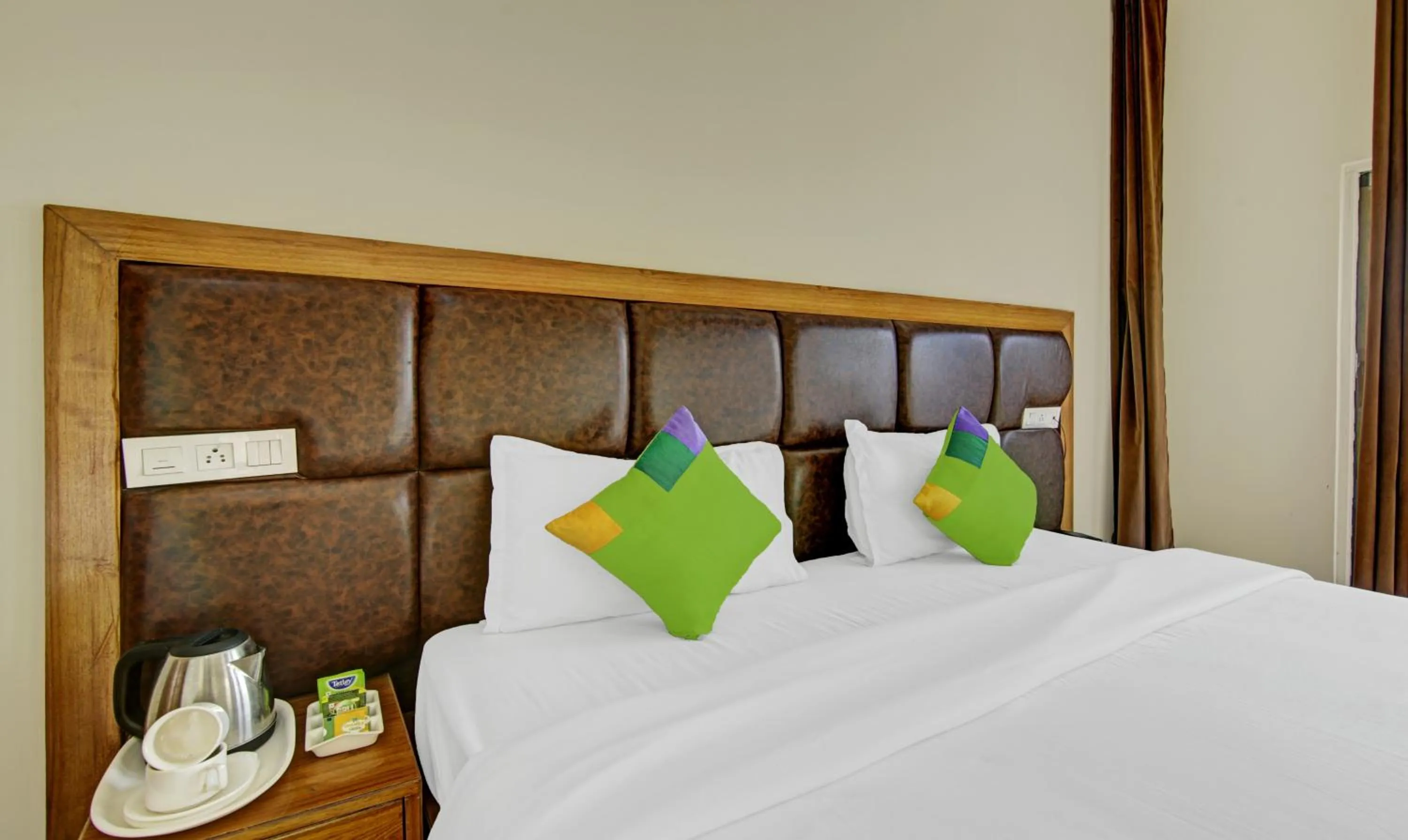 Bed in Hotel Royal Salute Near Bus Stand Zirakpur Chandigarh