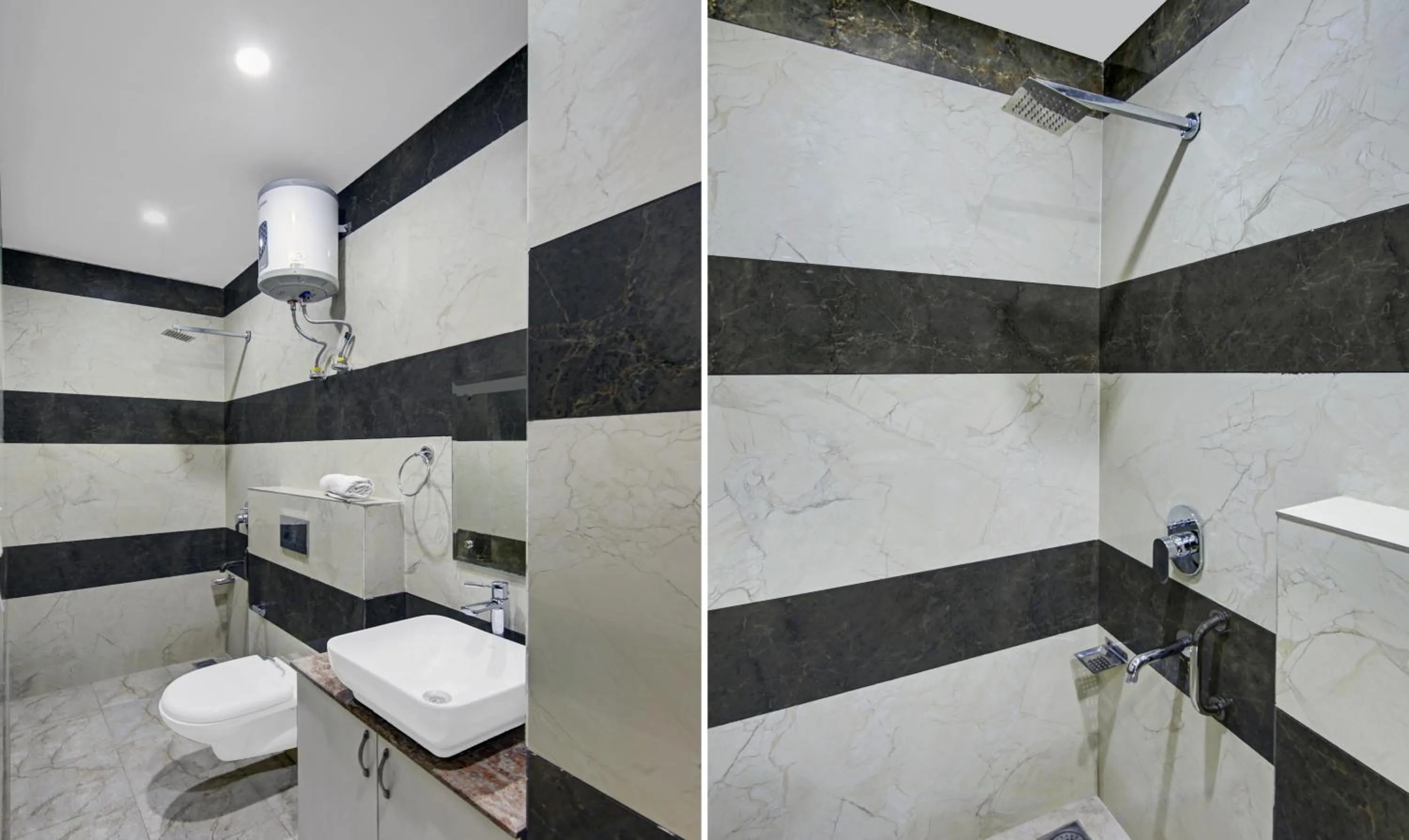 Shower in Hotel Royal Salute Near Bus Stand Zirakpur Chandigarh