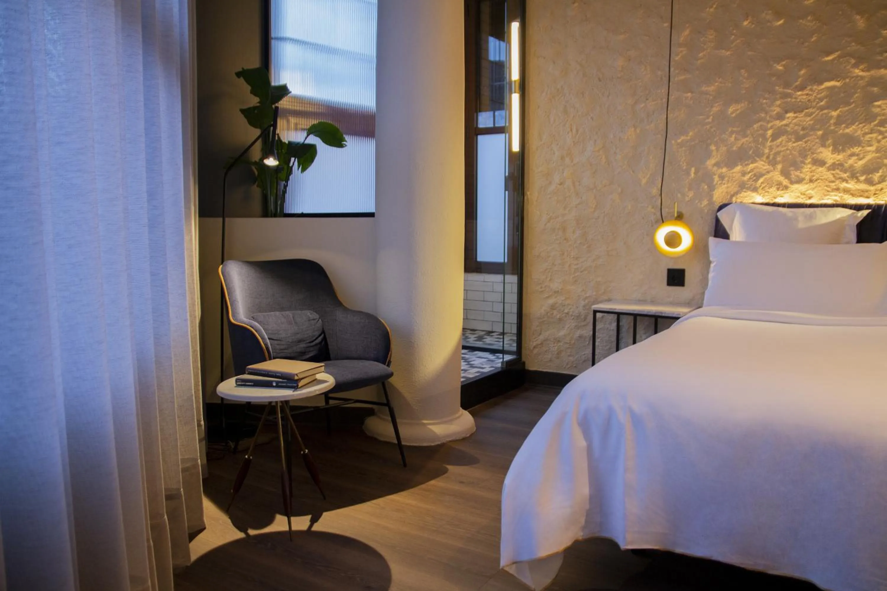 Decorative detail, Bed in Letoh Letoh San Sebastián